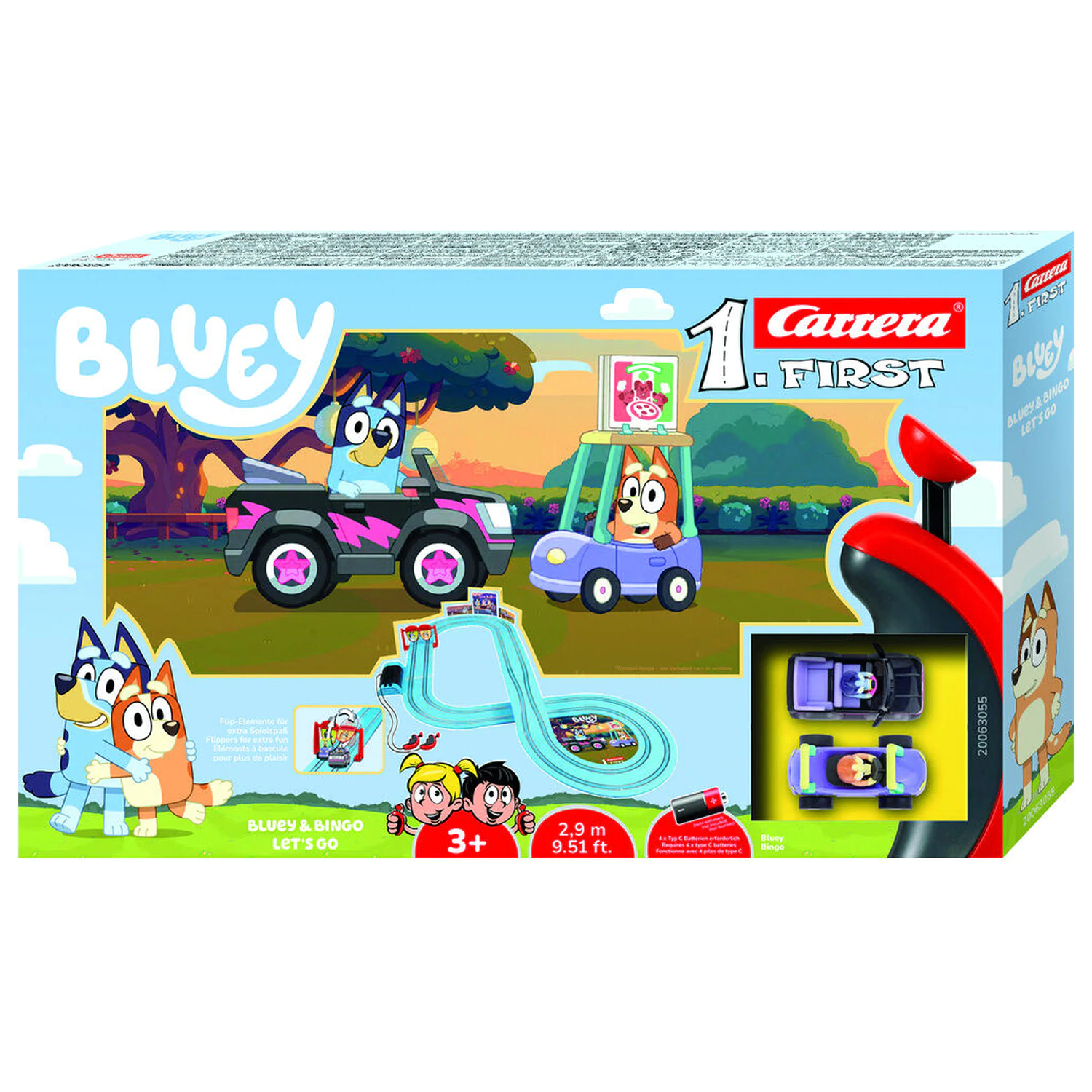 Bluey - Bluey & Bingo Let's Racing circuit product photo