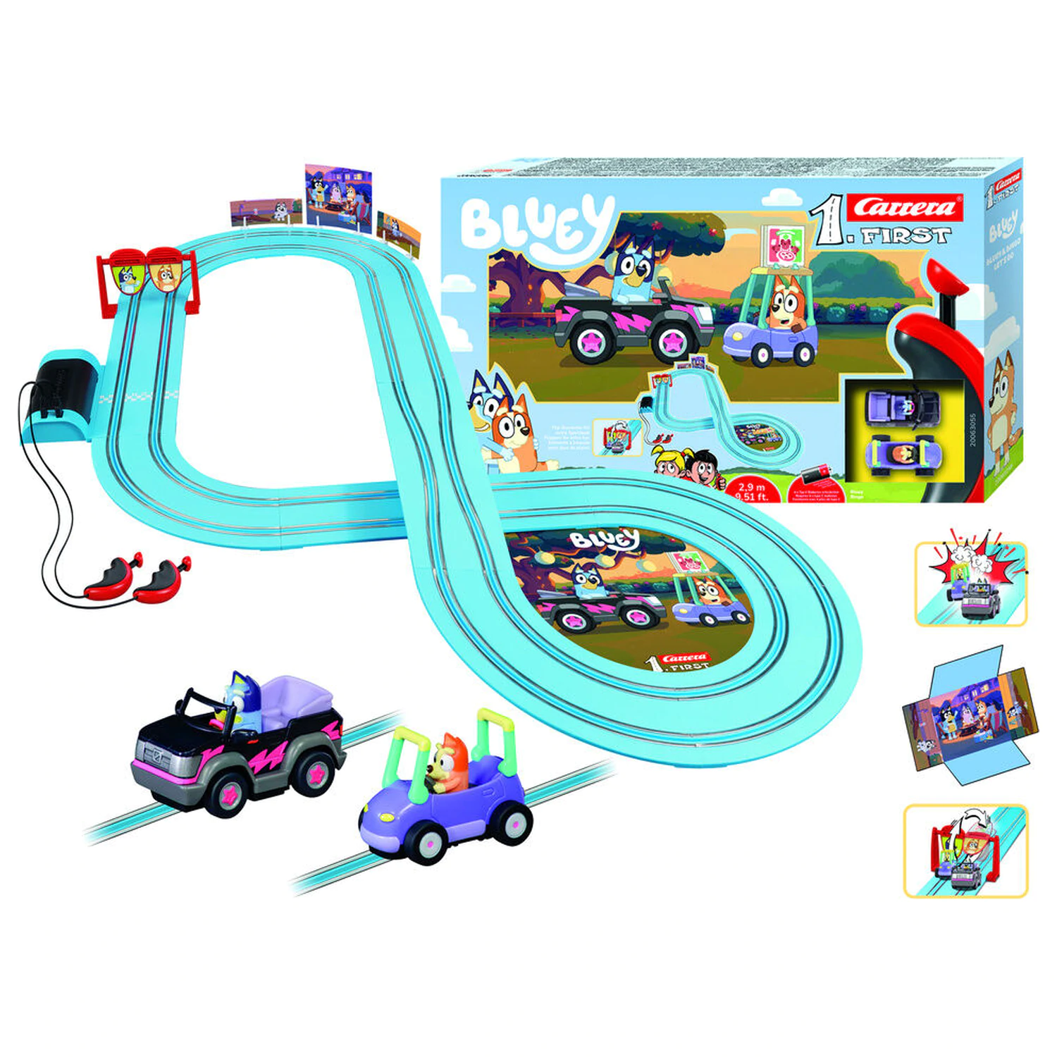 Bluey - Bluey & Bingo Let's Racing circuit product photo