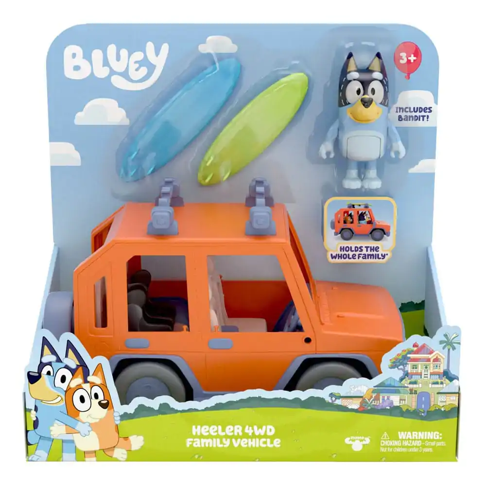 Bluey Action Figure with Vehicle Bluey Family Cruiser termékfotó