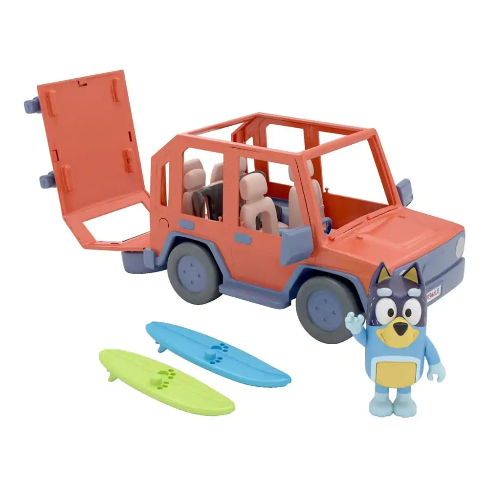 Bluey Action Figure with Vehicle Bluey Family Cruiser termékfotó