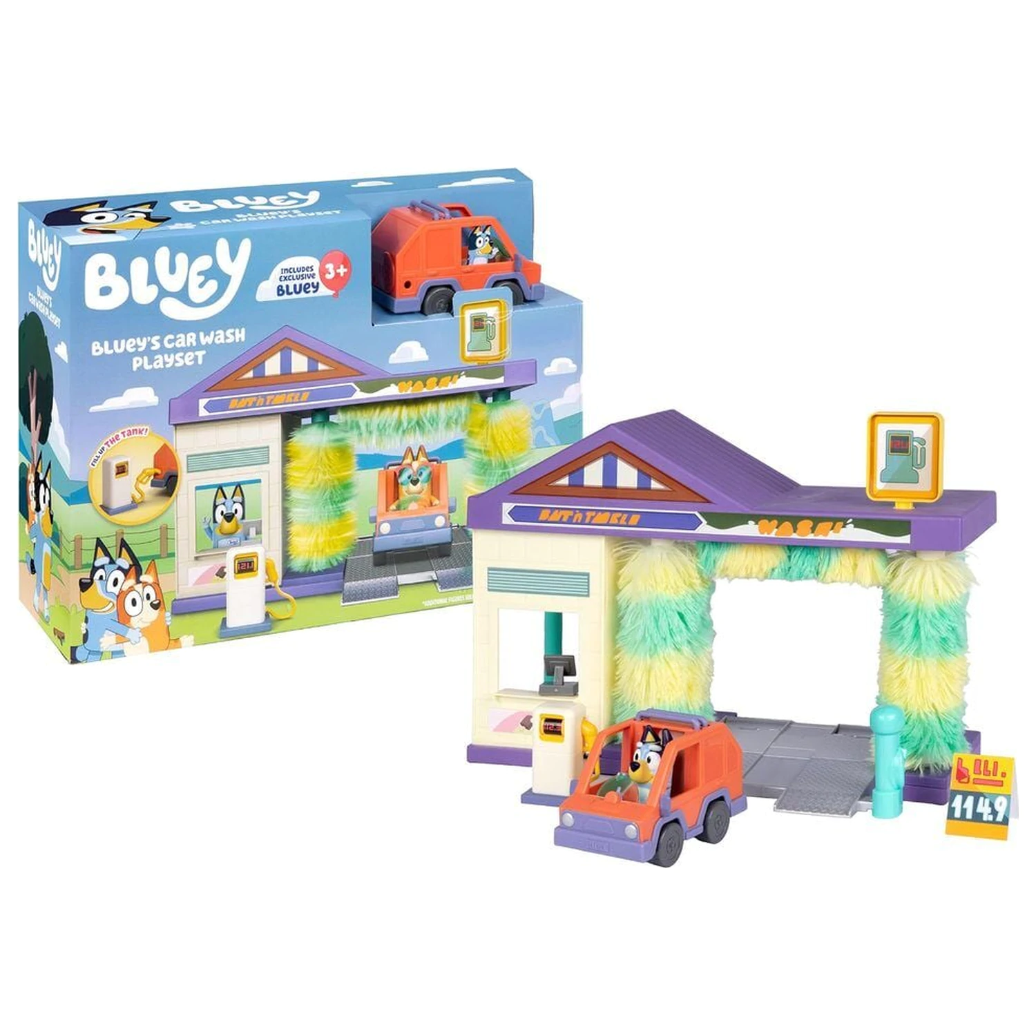 Bluey Car wash playset product photo