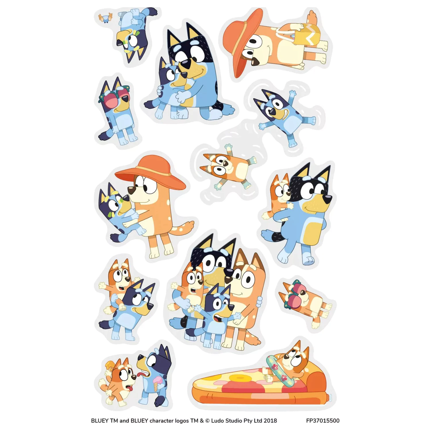 Bluey Chill Tattoo 12-Pack product photo