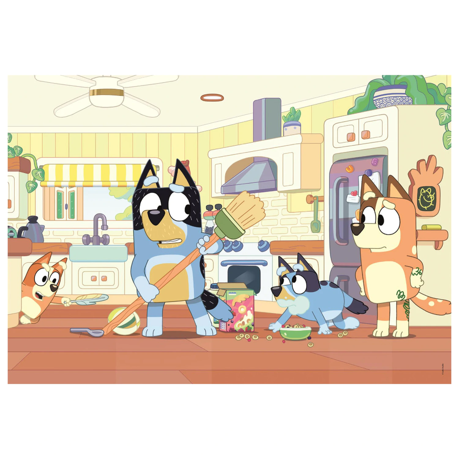 Bluey Cleaning 60-piece puzzle product photo
