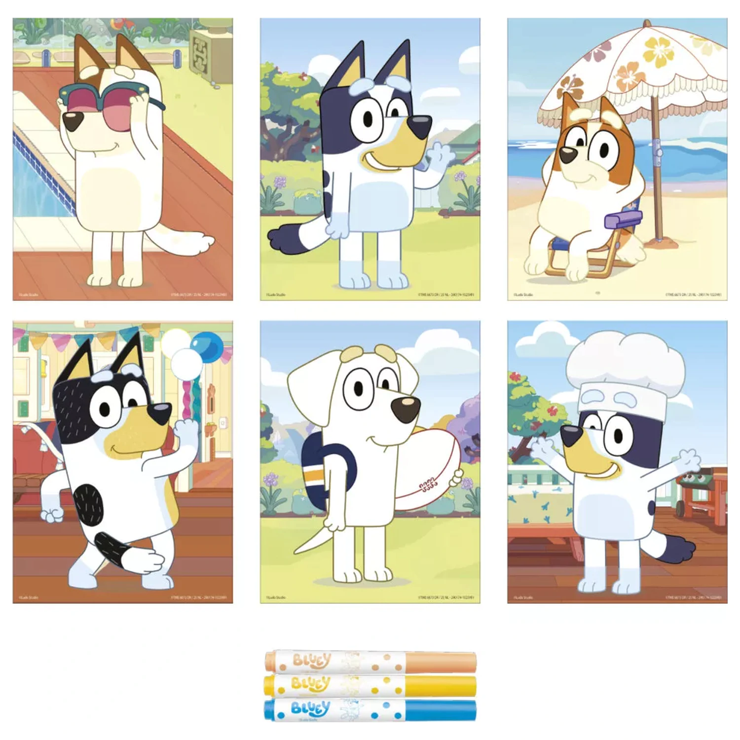 Bluey Cool Creative Set 2-in-1 product photo