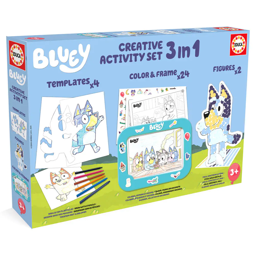 Bluey Creative Activity Set Set 3 in 1 Frame product photo