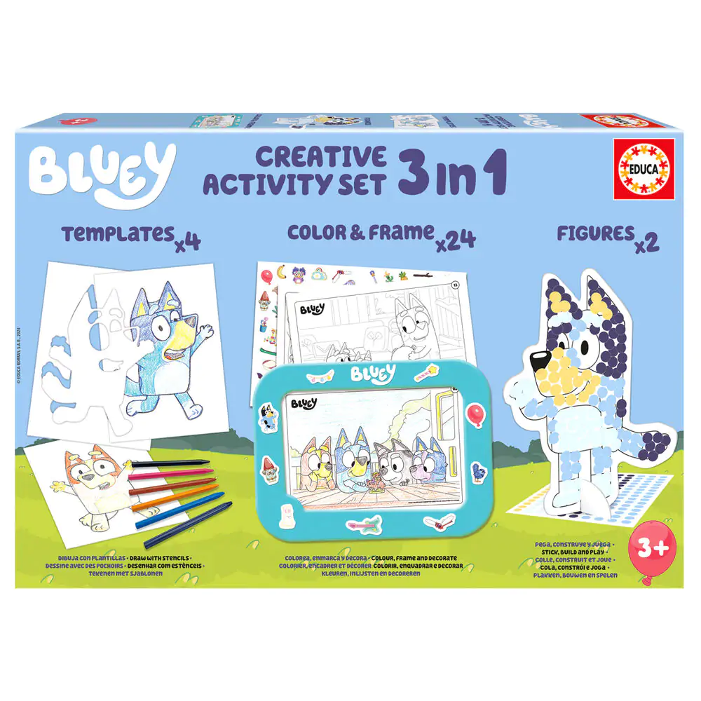 Bluey Creative Activity Set Set 3 in 1 Frame product photo