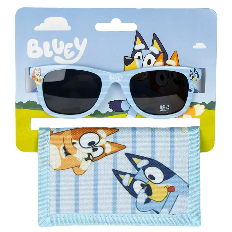 Bluey Set sunglasses and wallet product photo