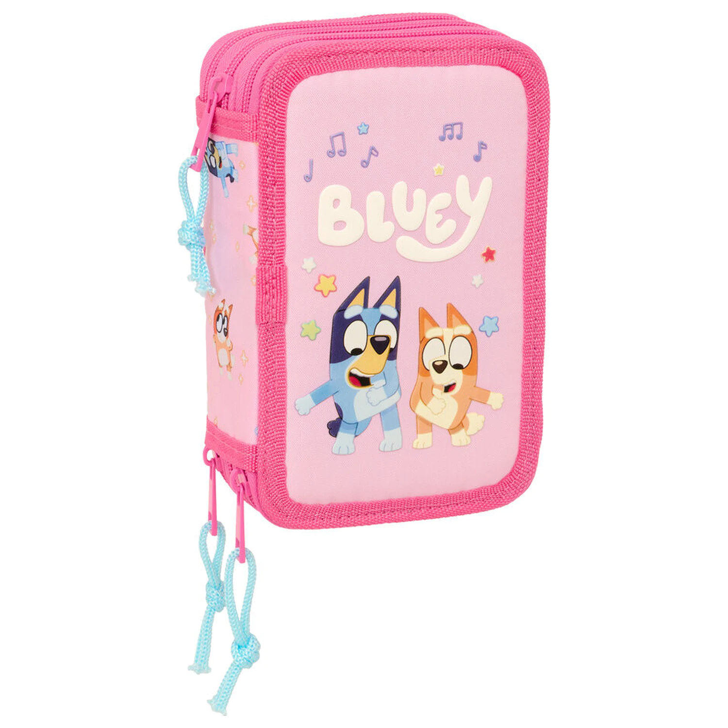 Bluey Dance triple pencil case 37pcs product photo