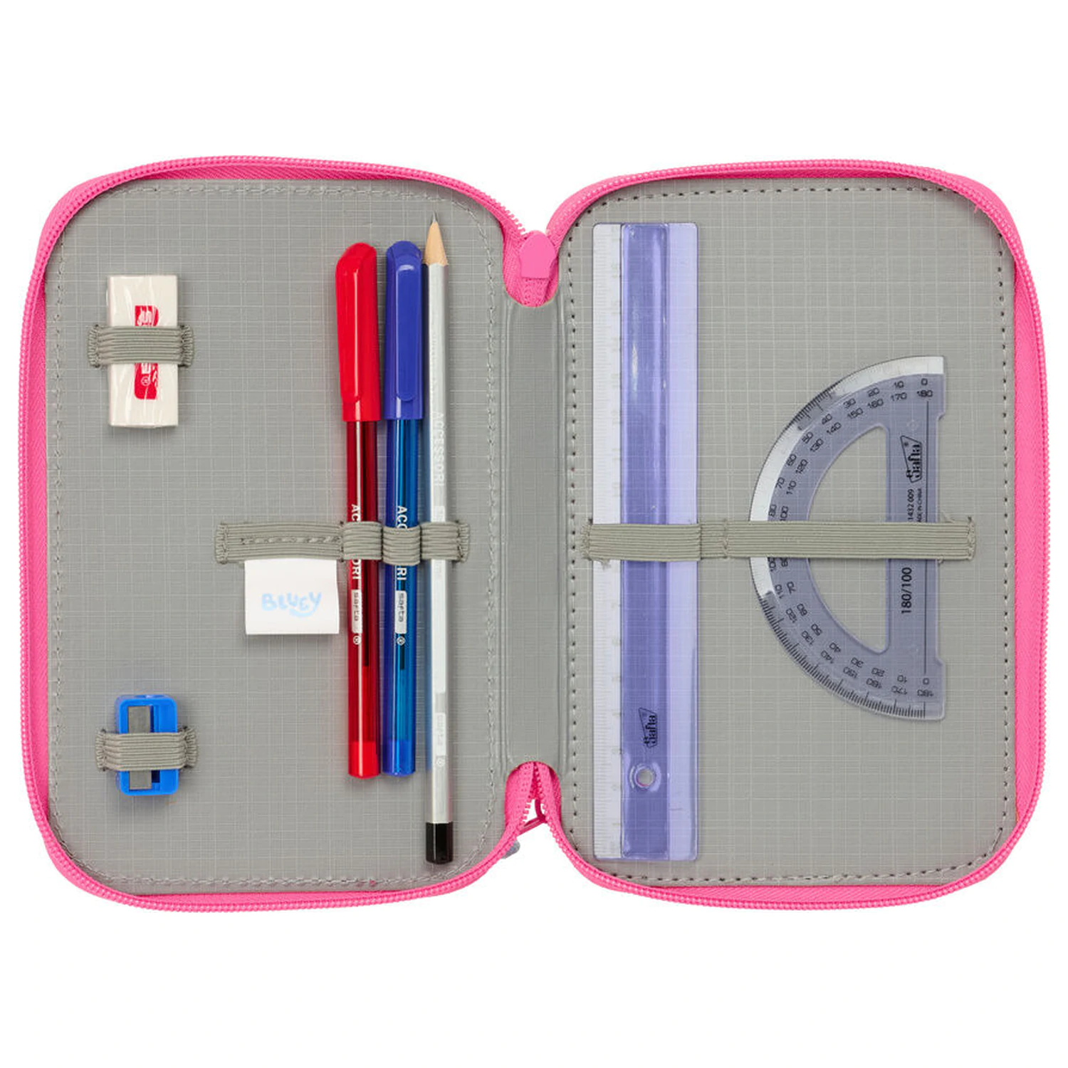 Bluey Dance triple pencil case 37pcs product photo