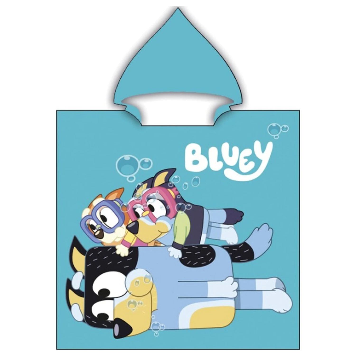 Bluey Diving Beach Towel Poncho 55x110 cm product photo