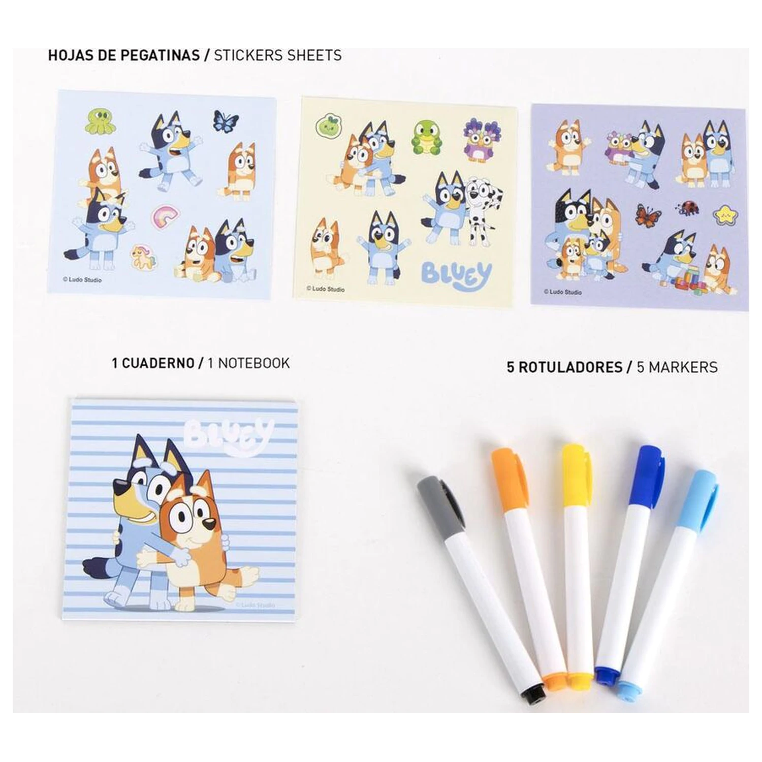 Bluey DIY backpack set product photo