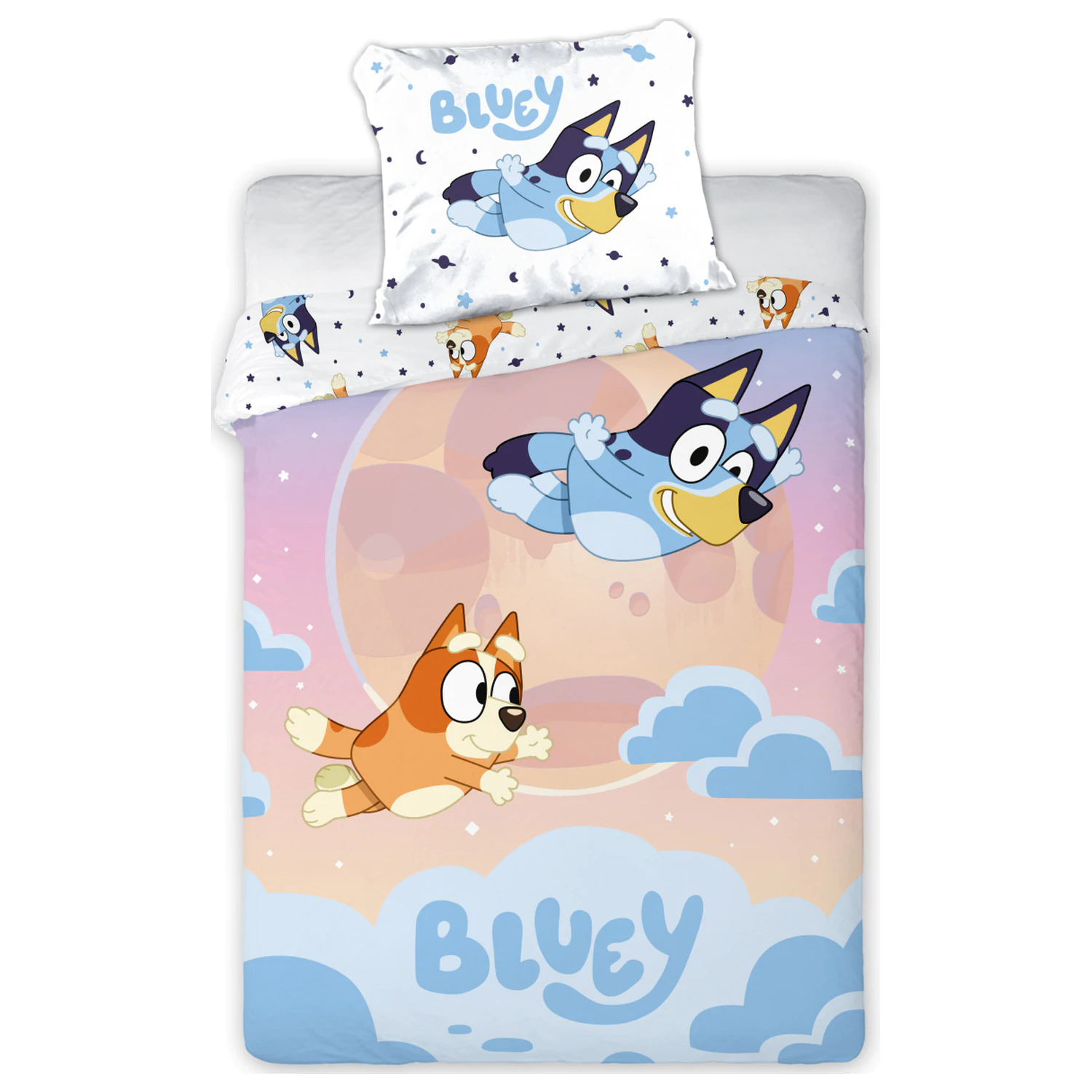 Bluey Dream Flight Duvet Cover product photo