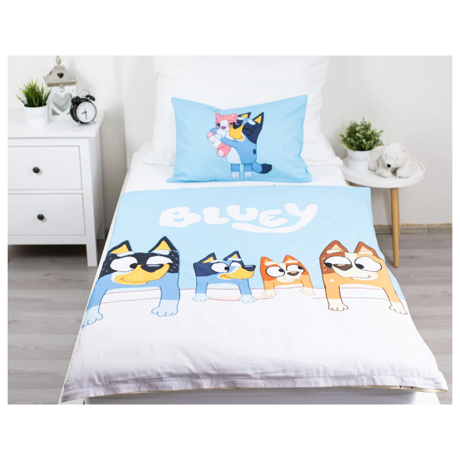 Bluey Family toddler, preschool duvet cover product photo