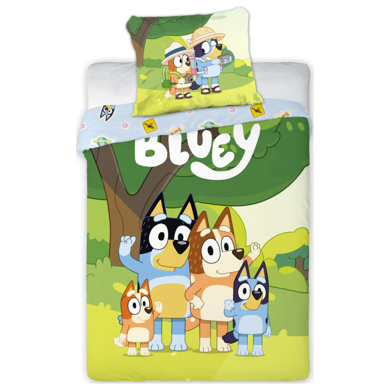 Bluey Family Snuggle Duvet Cover product photo