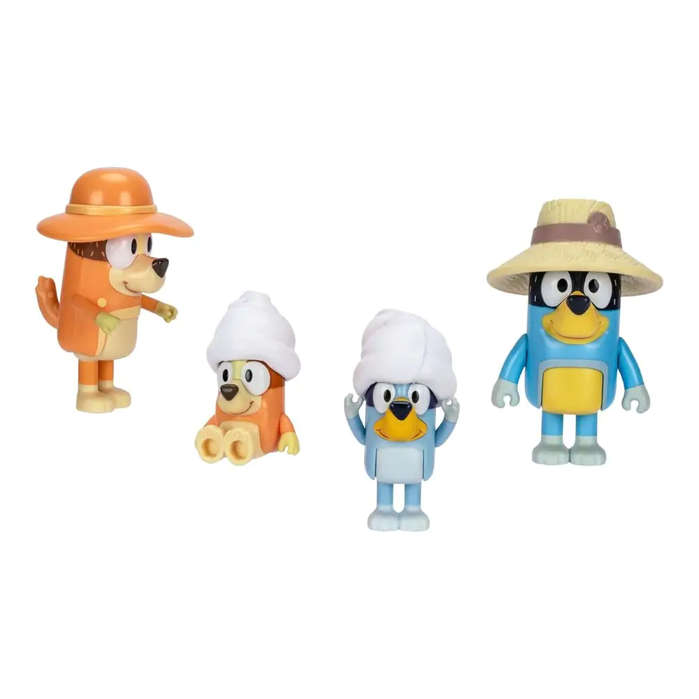 Bluey Family Trip pack 4 figures product photo