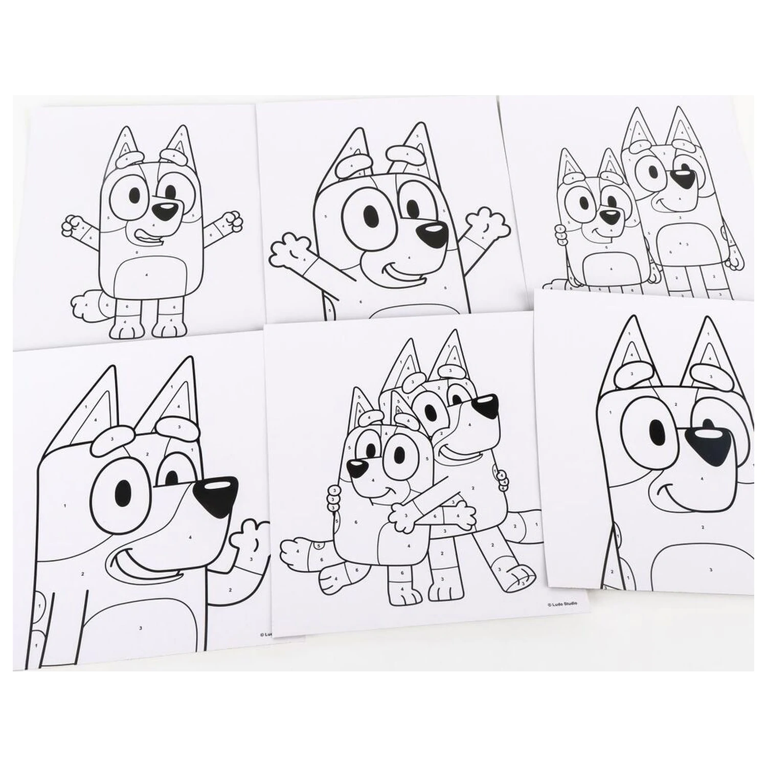 Bluey stationery set product photo