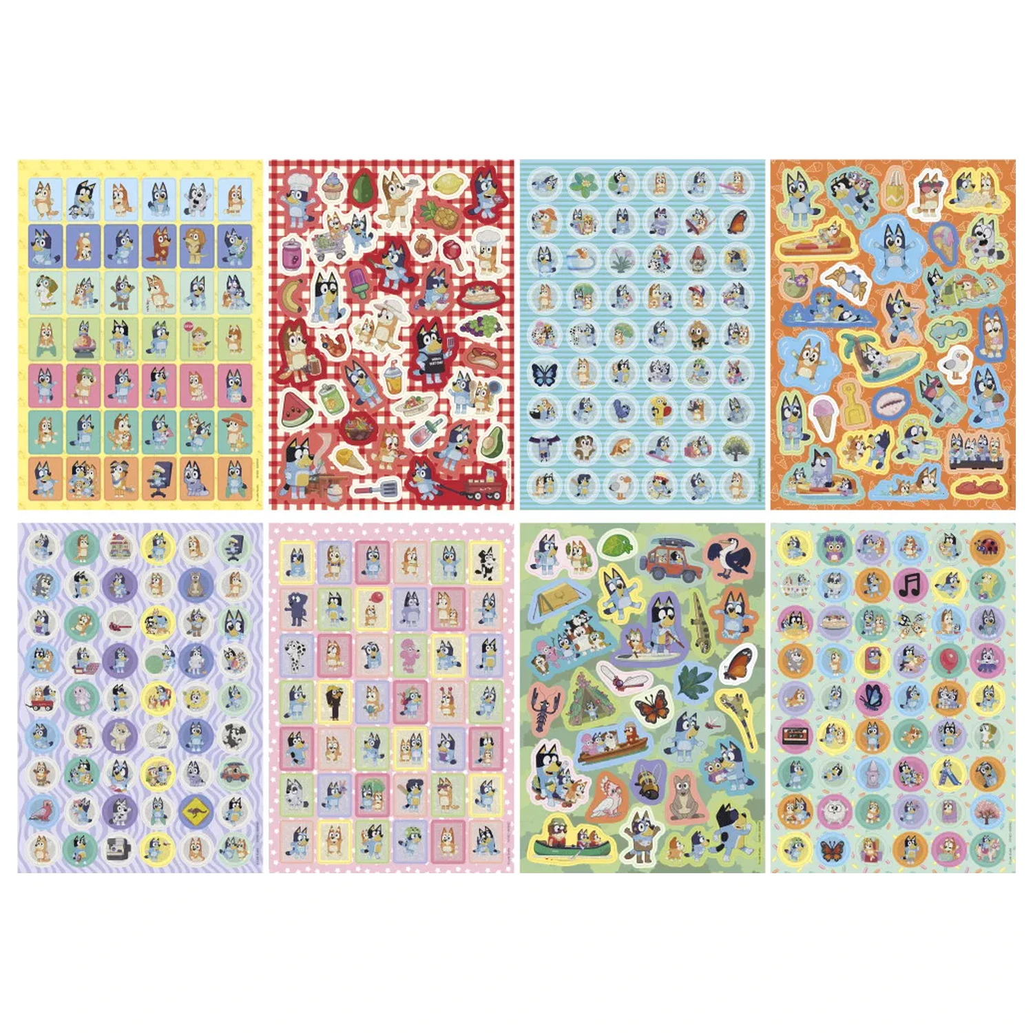 Bluey Friends Sticker Pack 8 Sheets product photo