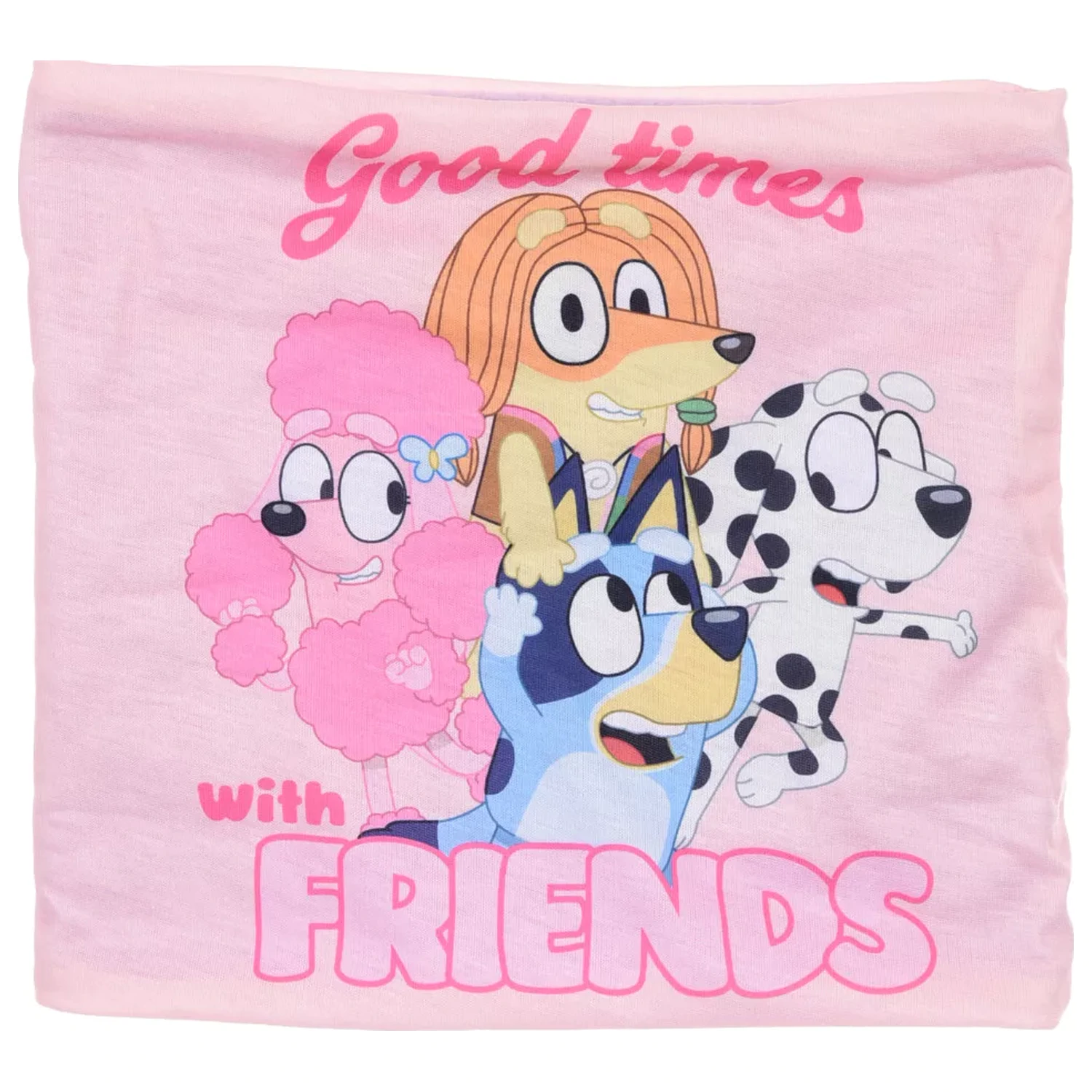 Bluey Good Times kids scarf, snood product photo