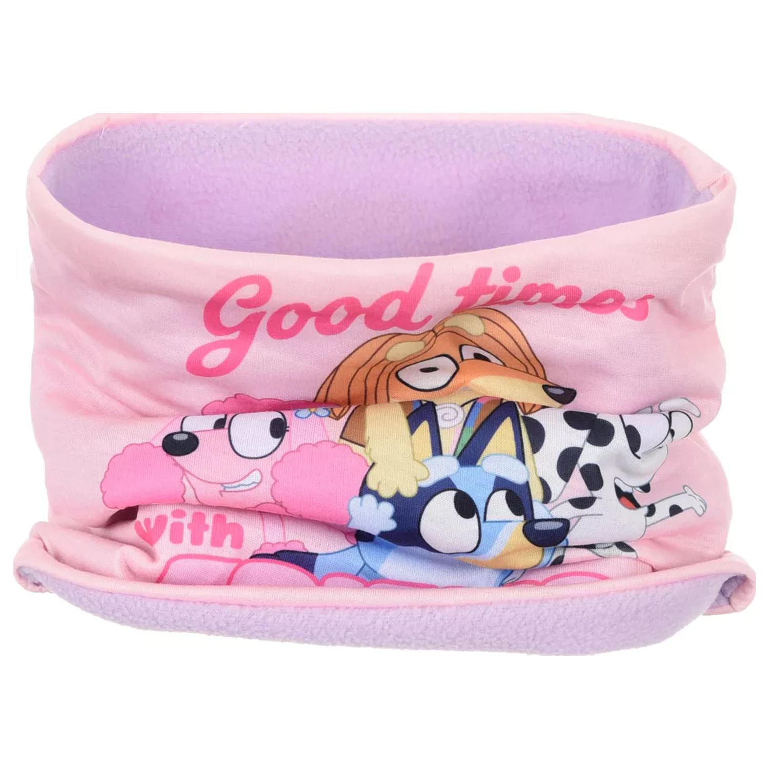 Bluey Good Times kids scarf, snood product photo