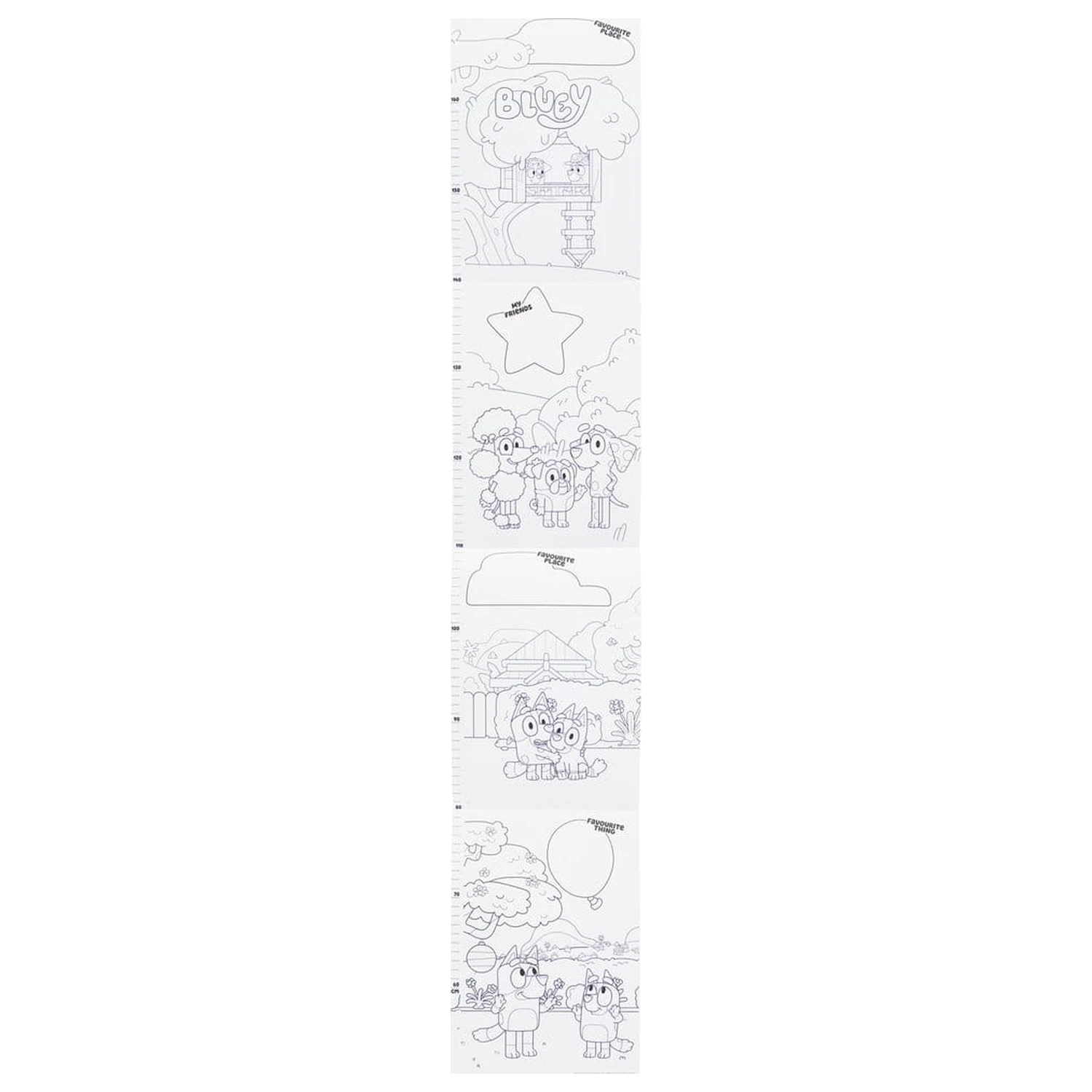 Bluey Growth Chart product photo
