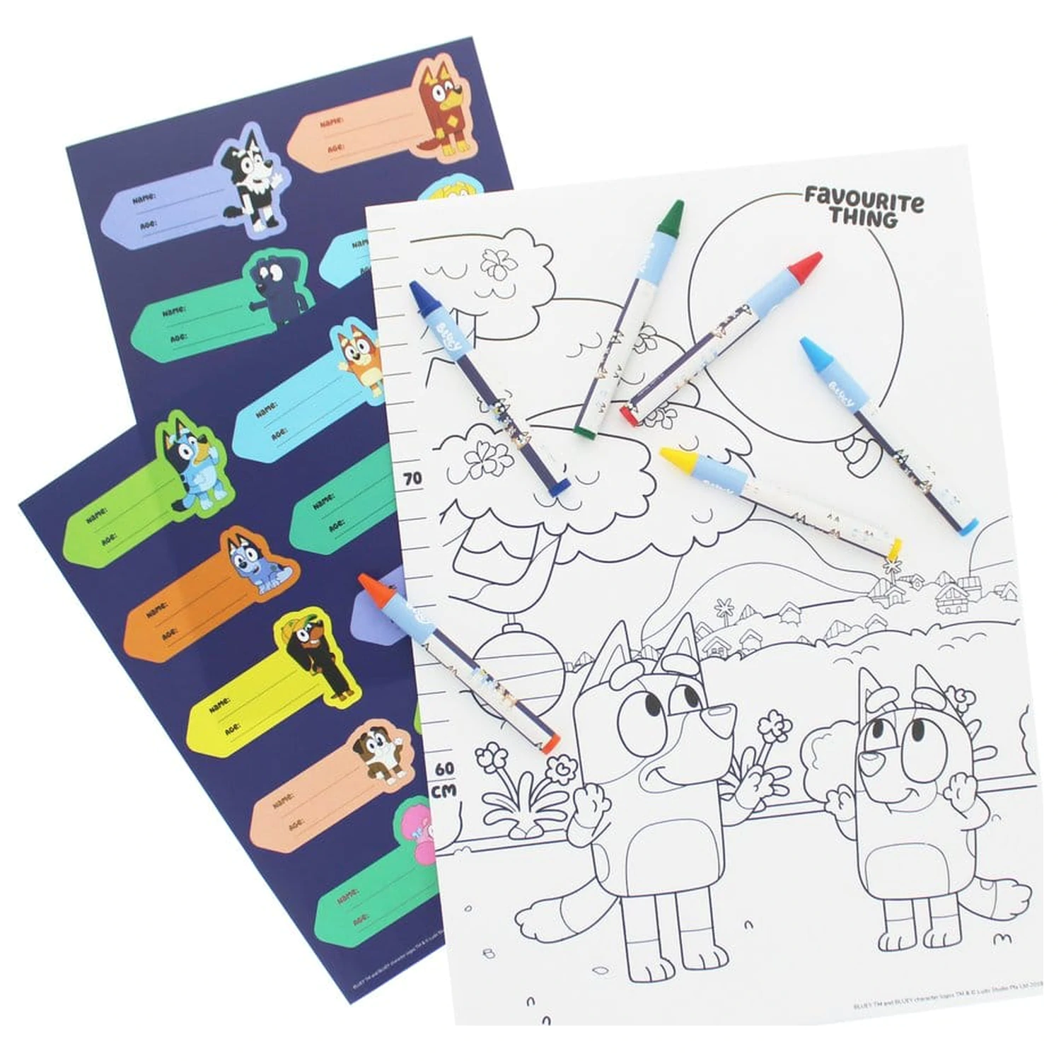 Bluey Growth Chart product photo