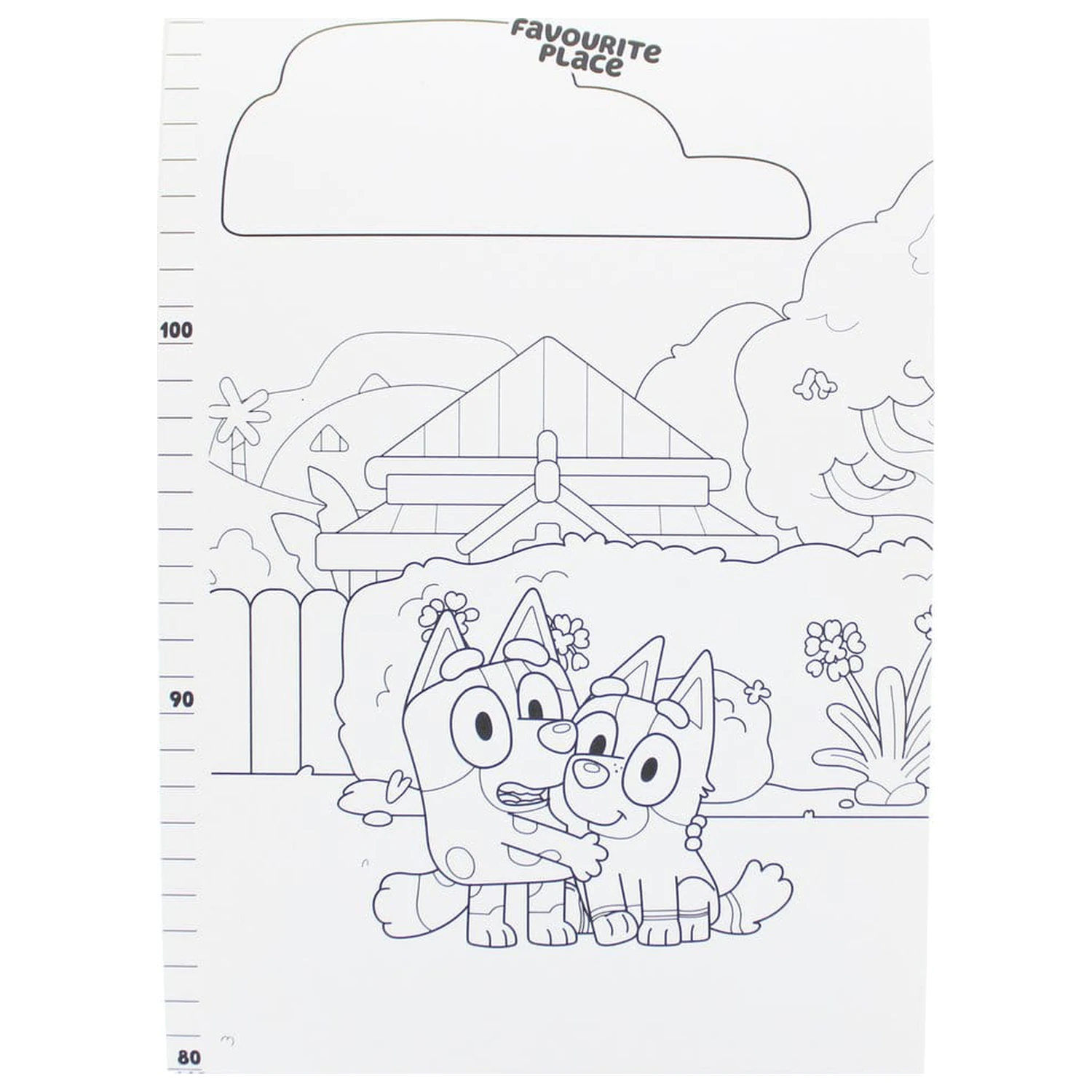 Bluey Growth Chart product photo
