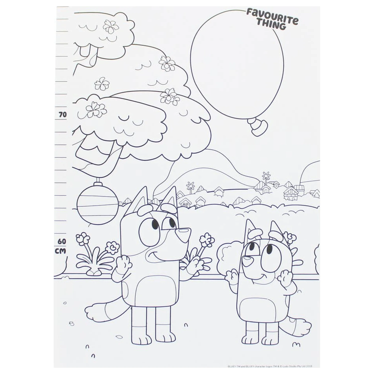 Bluey Growth Chart product photo