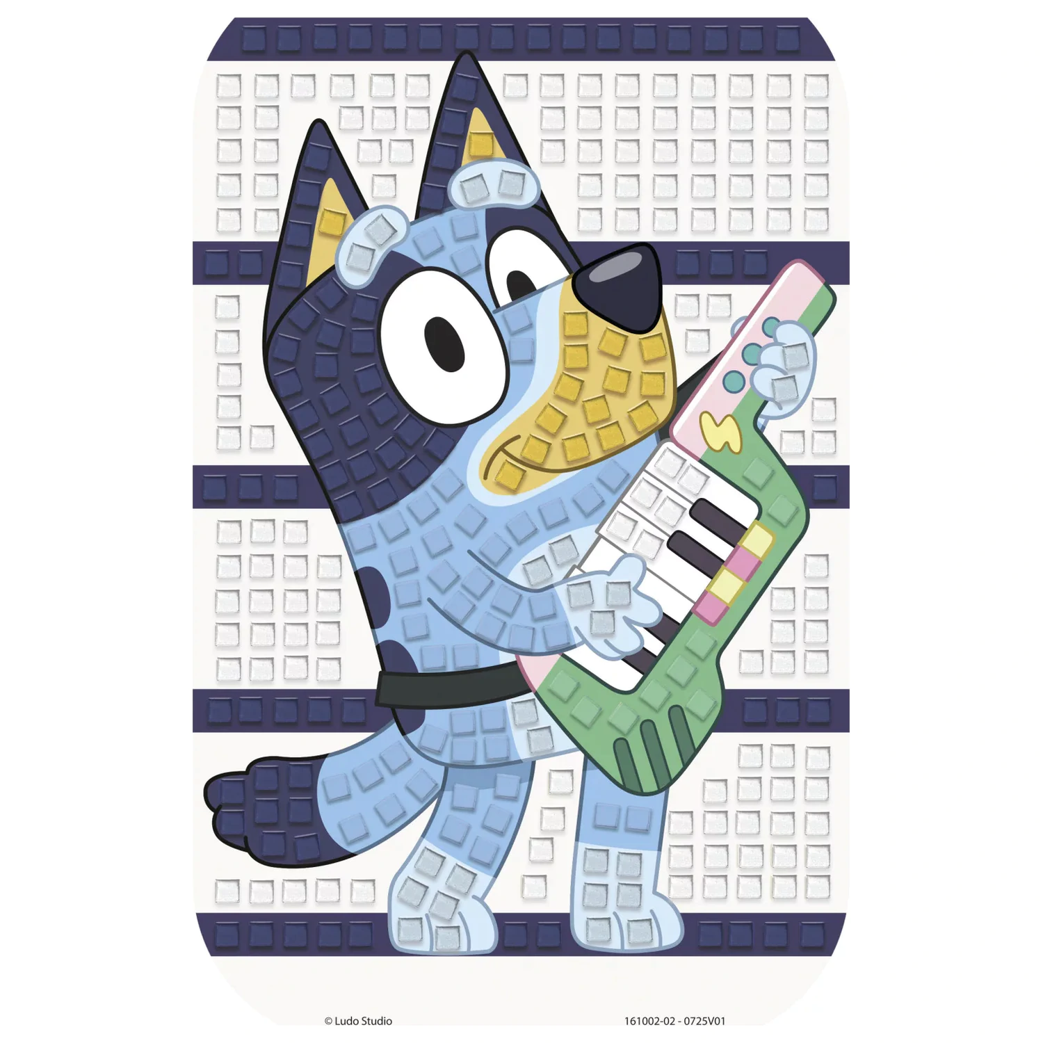 Bluey Guitar Foam Mosaic Creative Set product photo