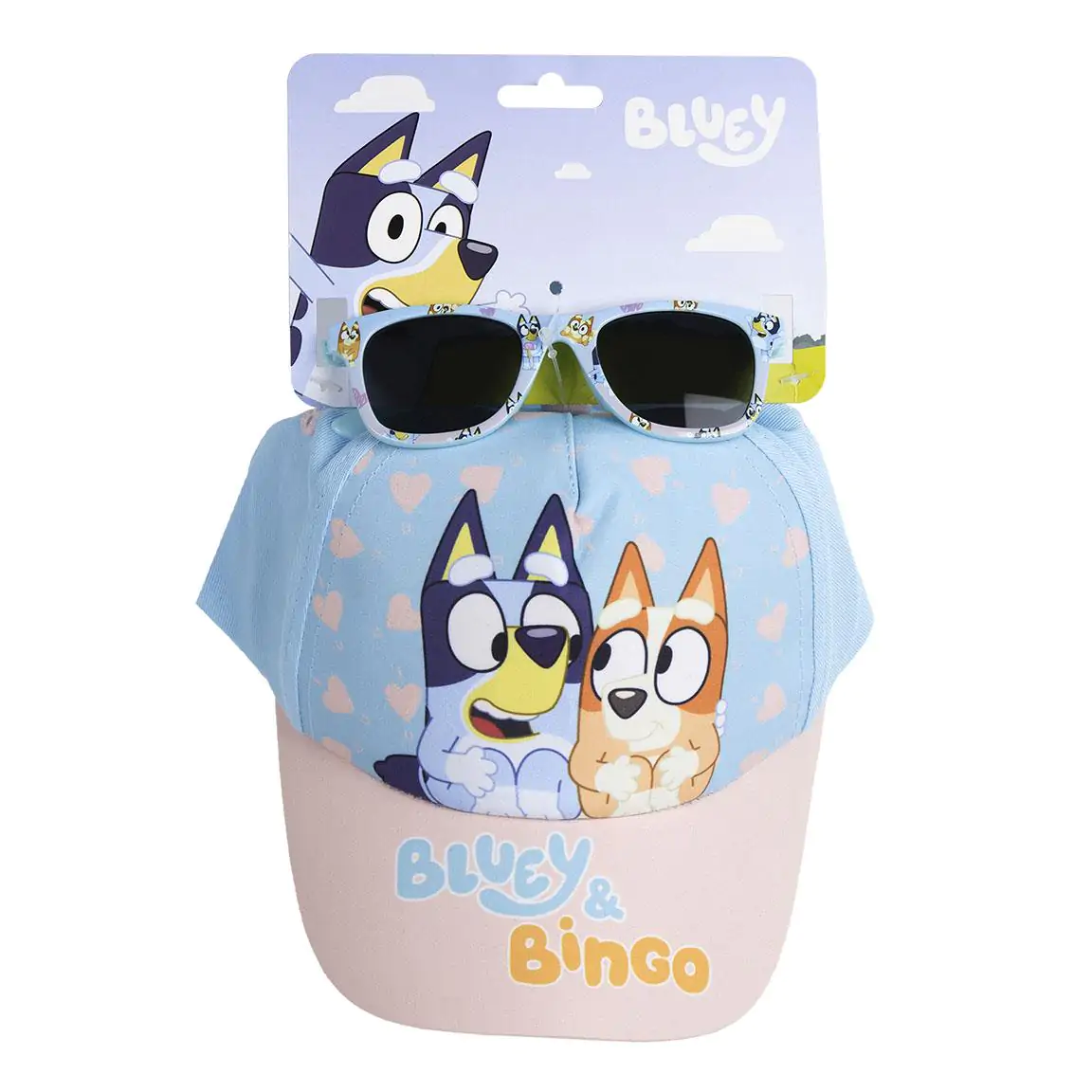 Bluey Set kid's cap and sunglasses set product photo