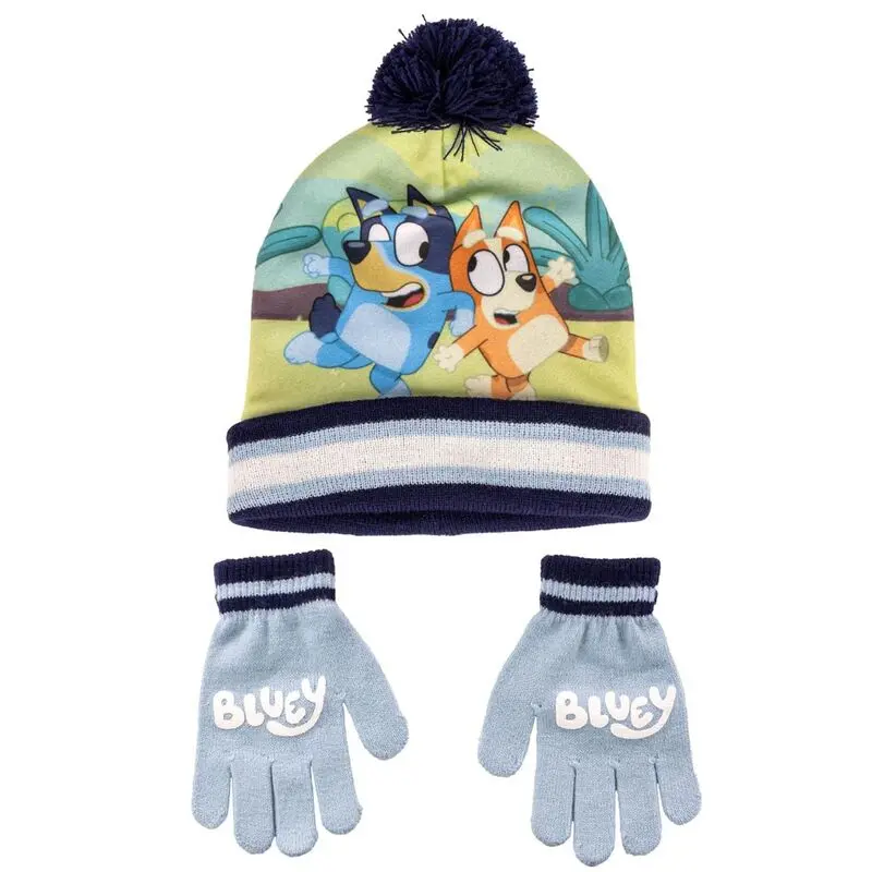 Bluey kids set hat gloves termékfotó