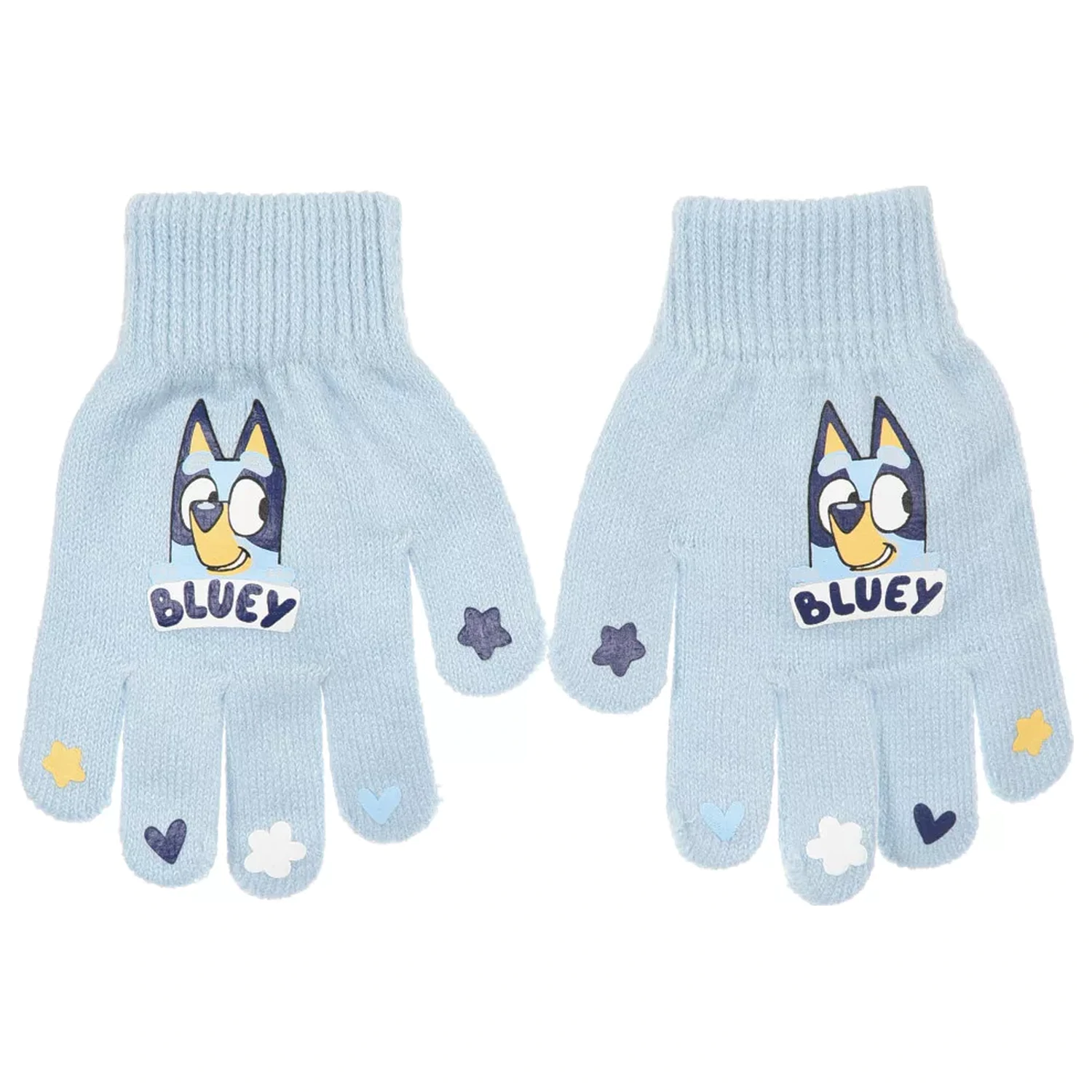 Bluey Happy Blue Kids Gloves product photo