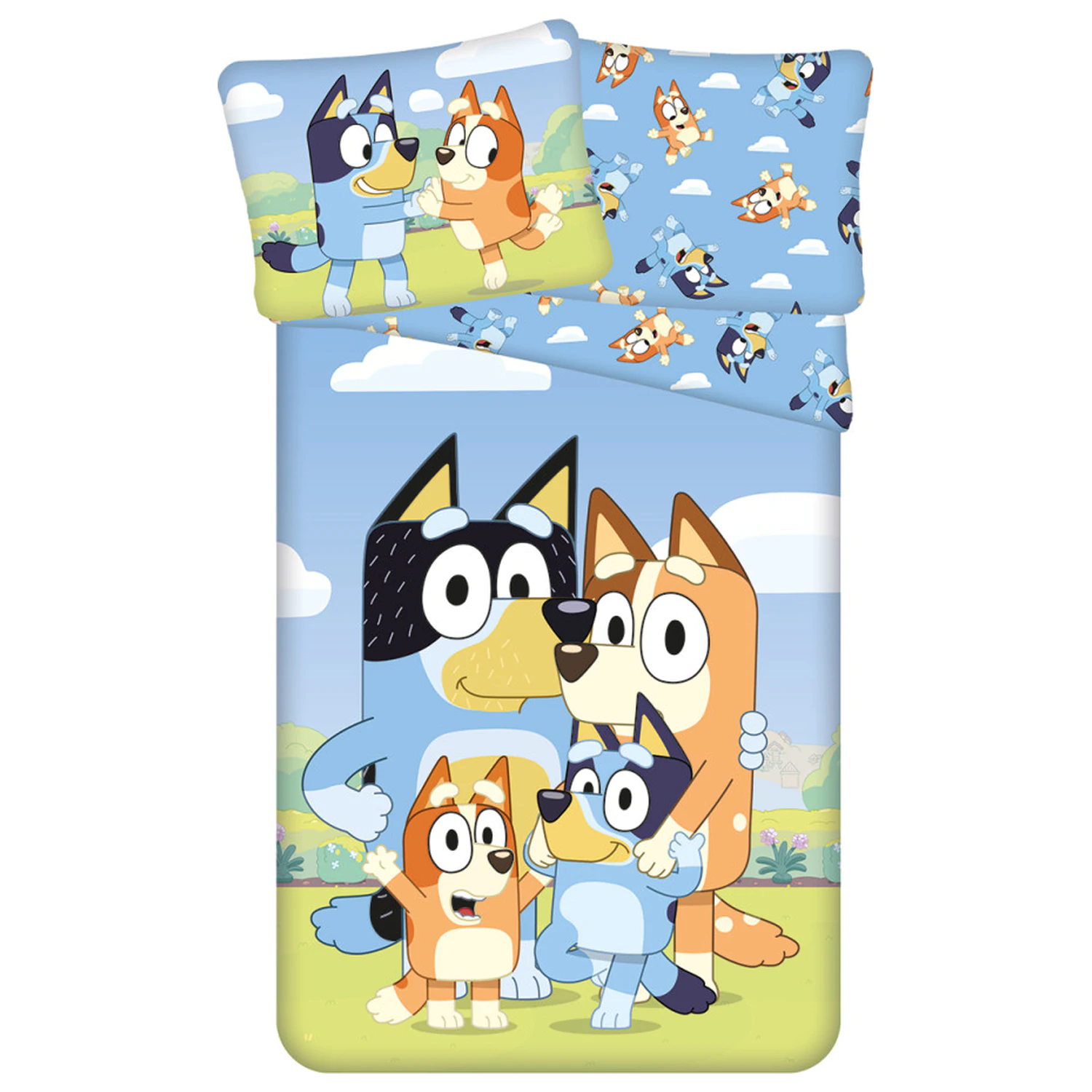 Bluey Happy Family Duvet Cover product photo