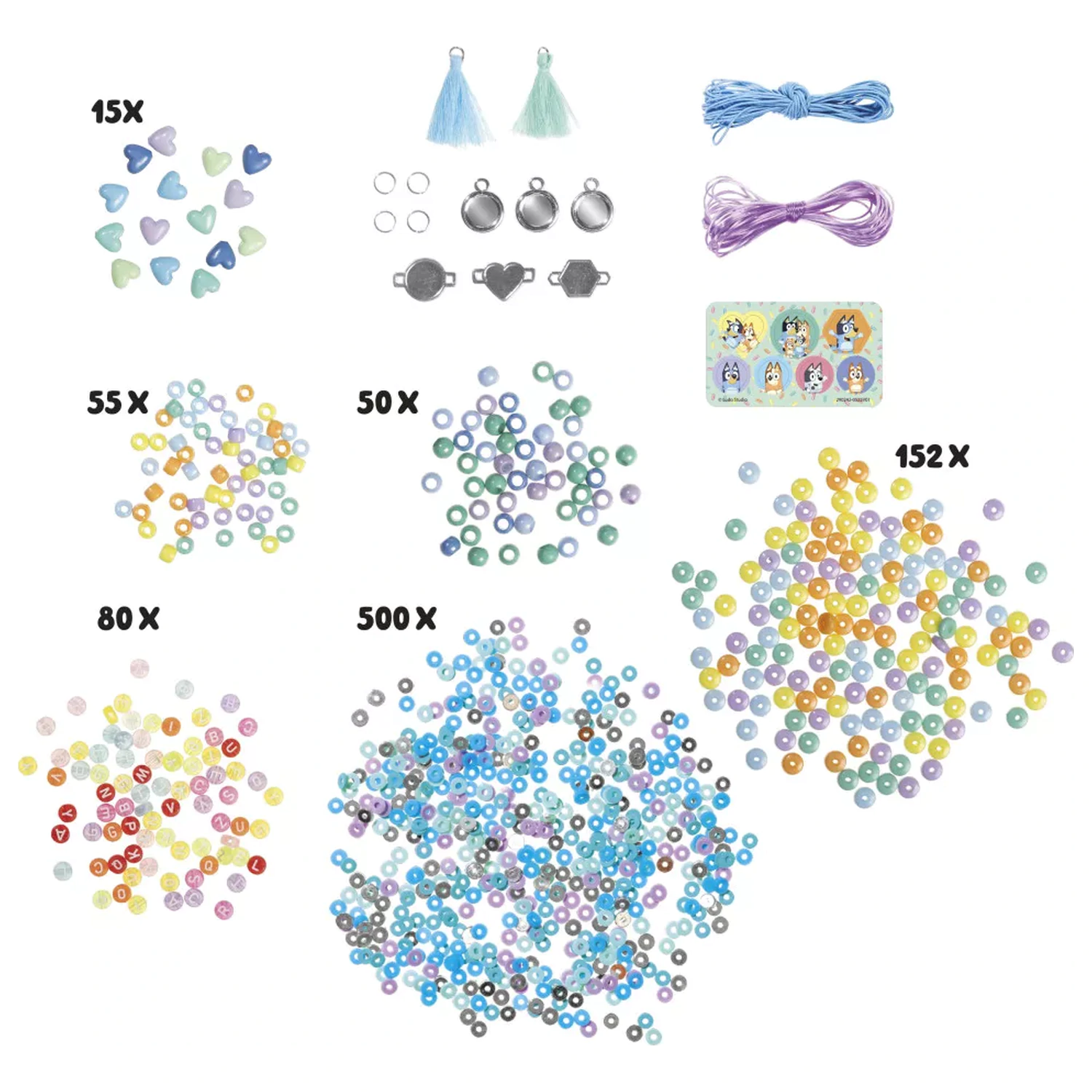 Bluey Happy Beading Kit product photo