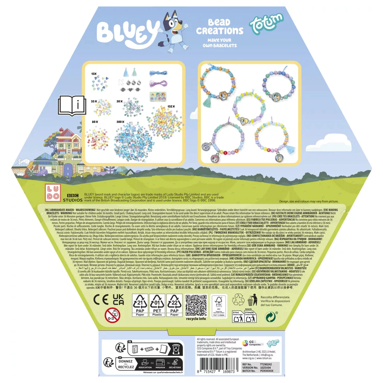 Bluey Happy Beading Kit product photo