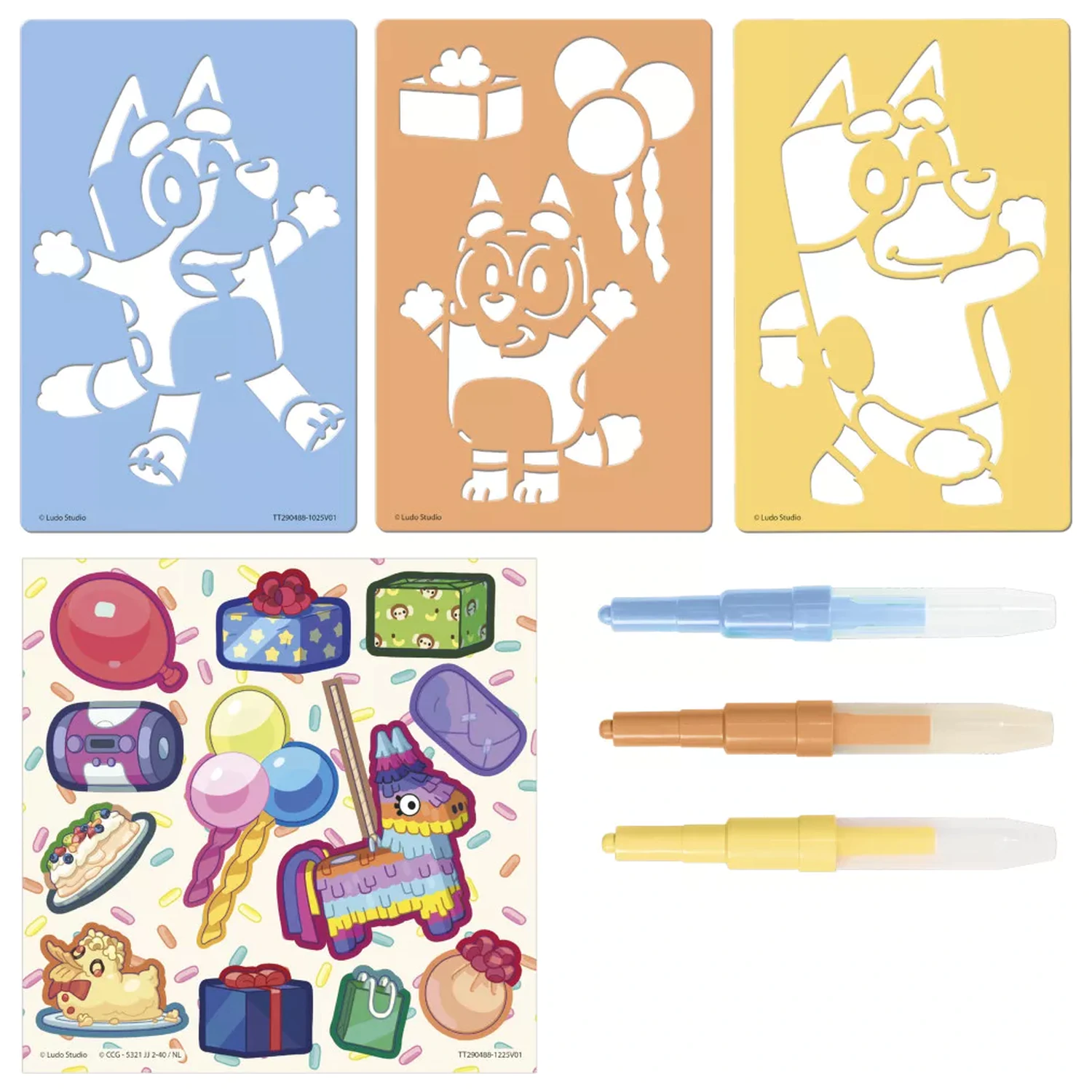 Bluey Happy Creative Set with Spray Pen product photo
