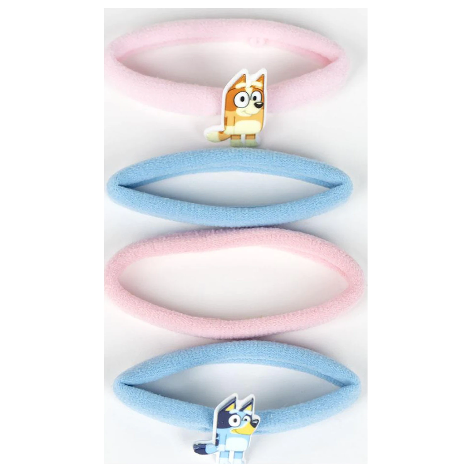 Bluey Happy Vibes Hair Tie Set 4-Pack product photo