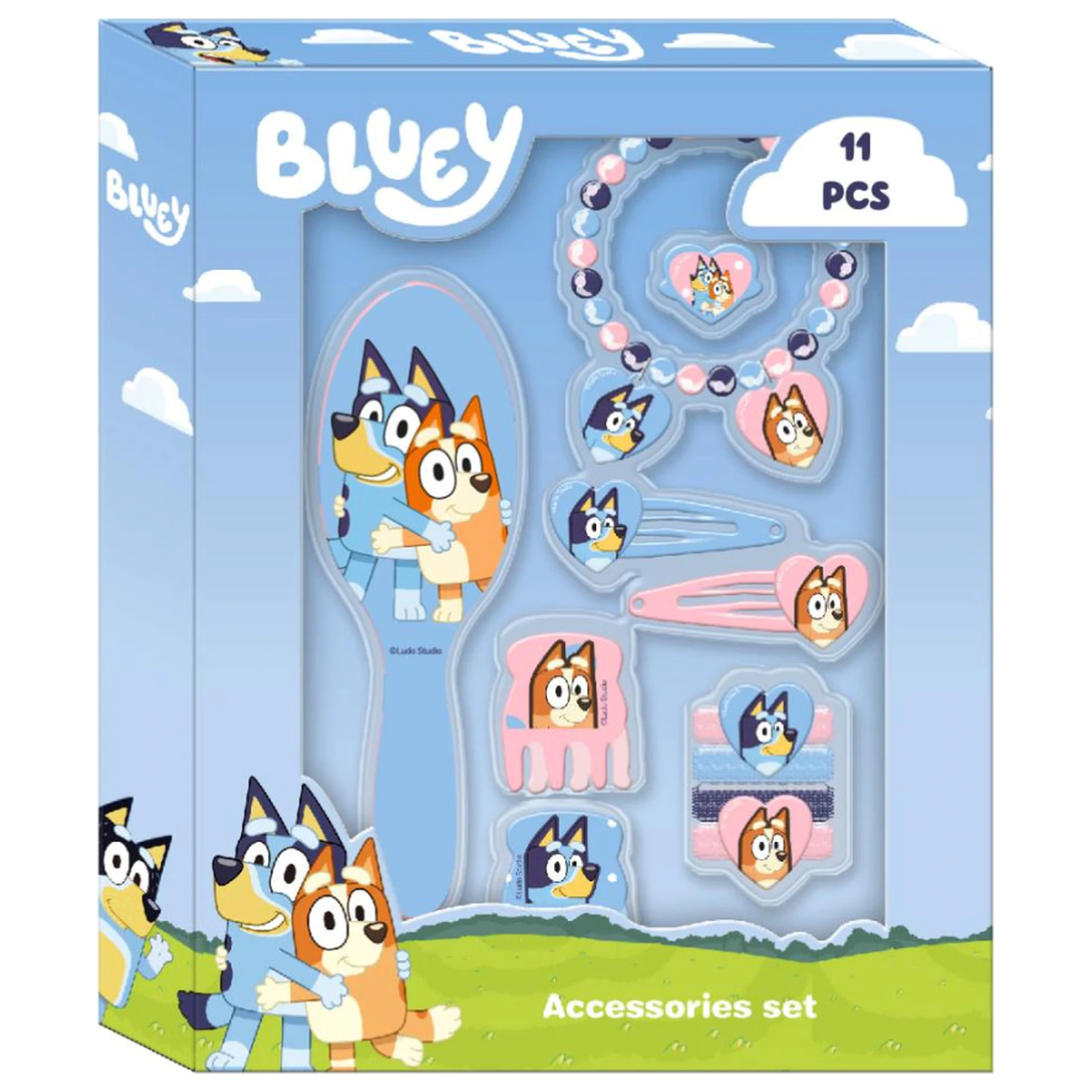 Bluey Happy Vibes Hair Accessory Set 11-Piece product photo