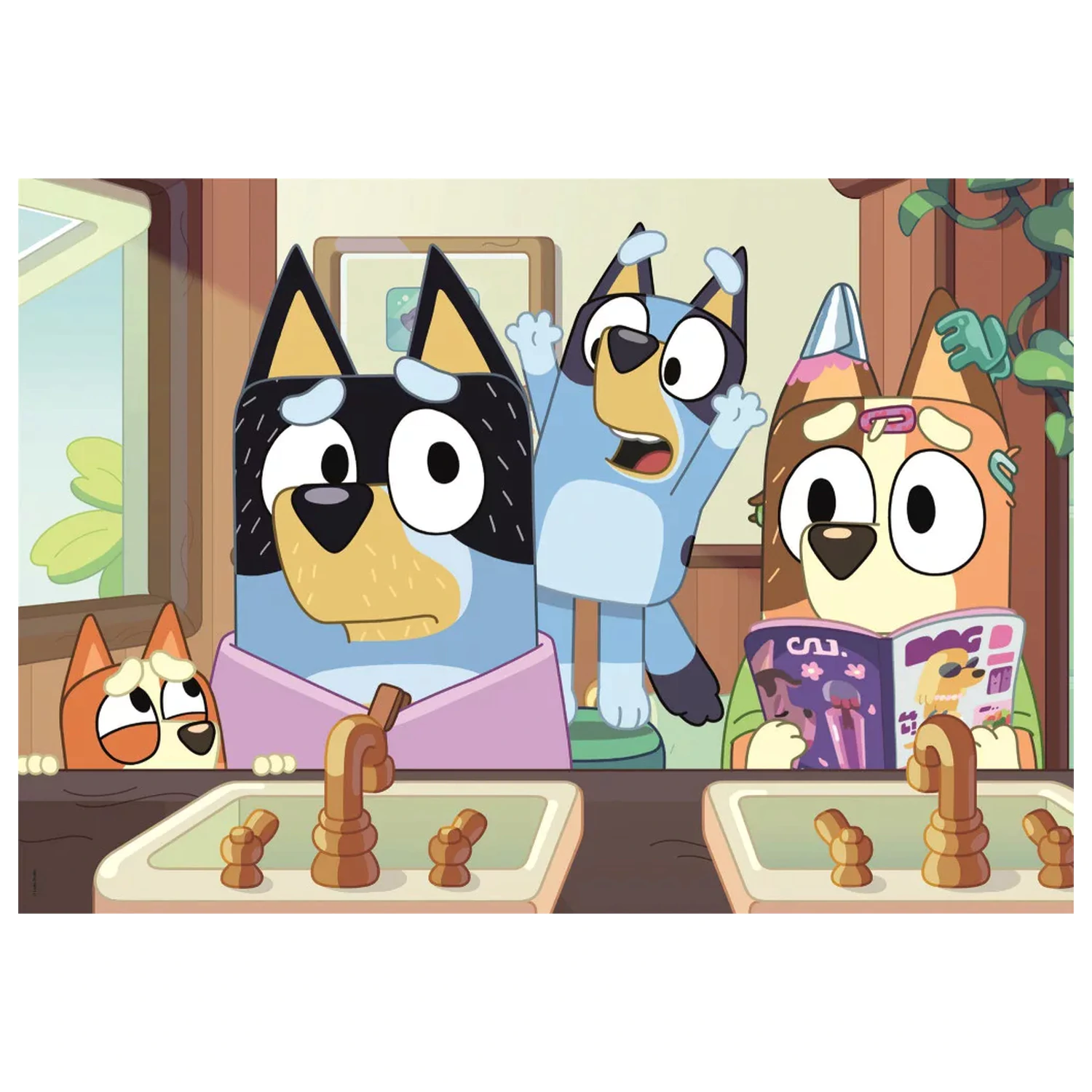 Bluey Home Fun 30 Piece Jigsaw Puzzle product photo