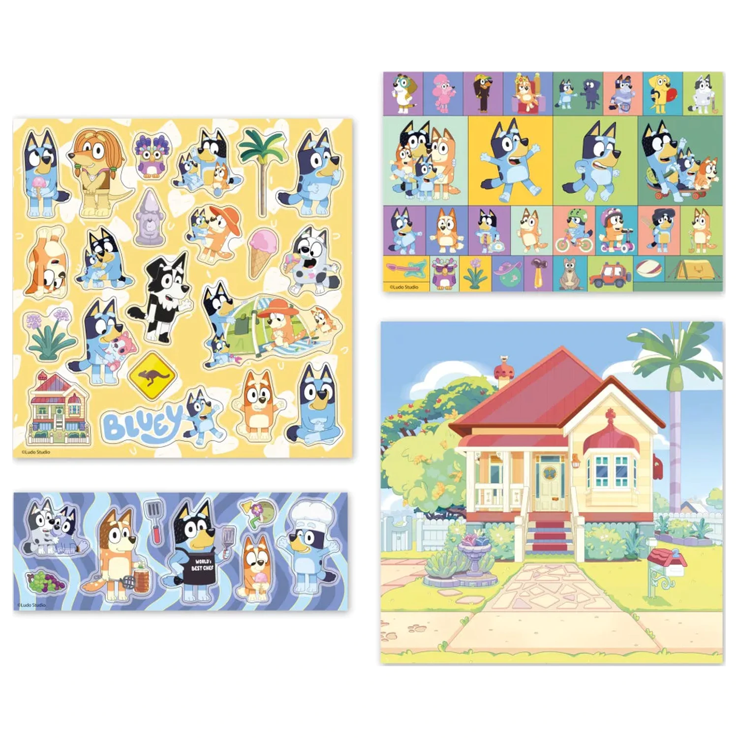 Bluey Home sticker set product photo