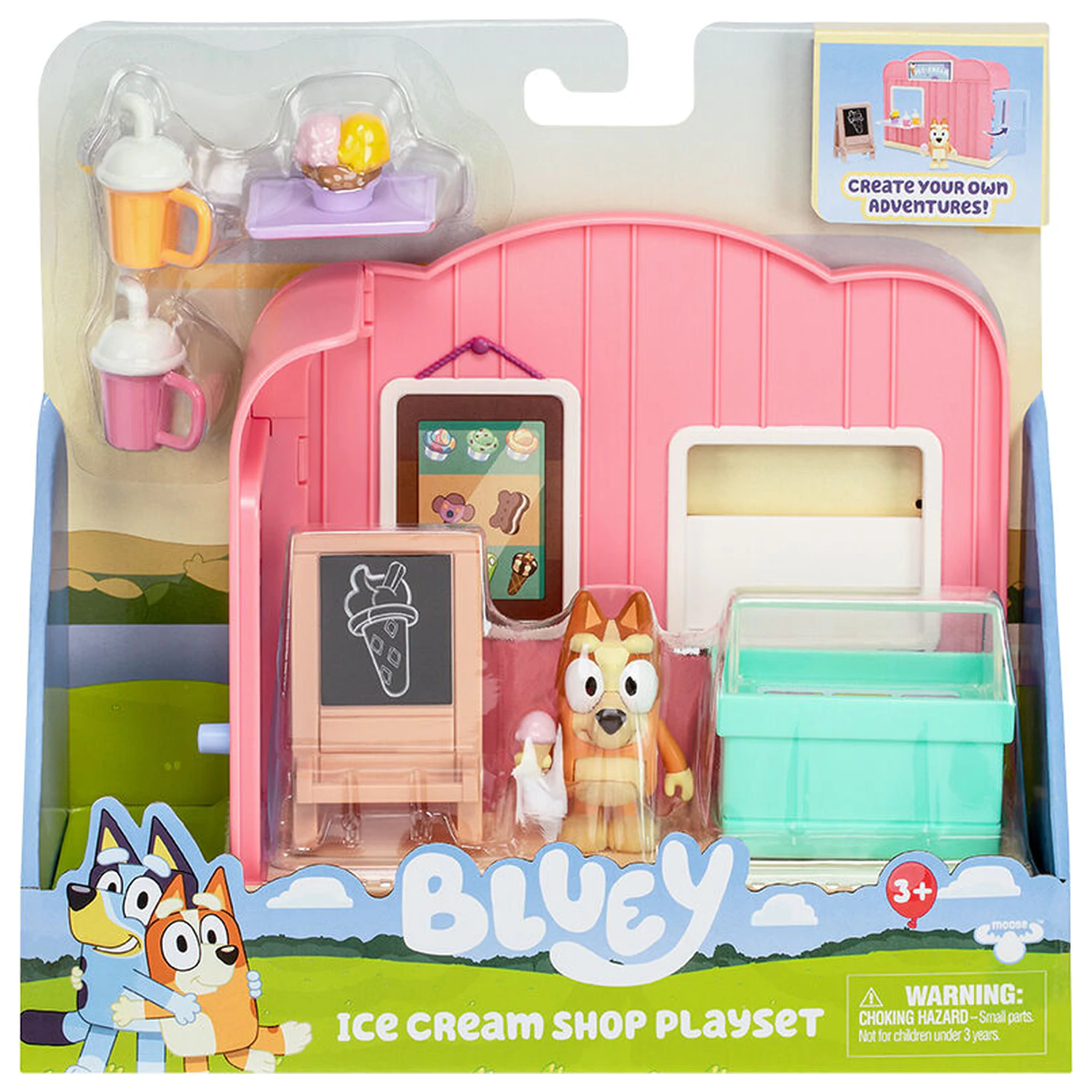 Bluey Ice Cream Shop Mini playset product photo