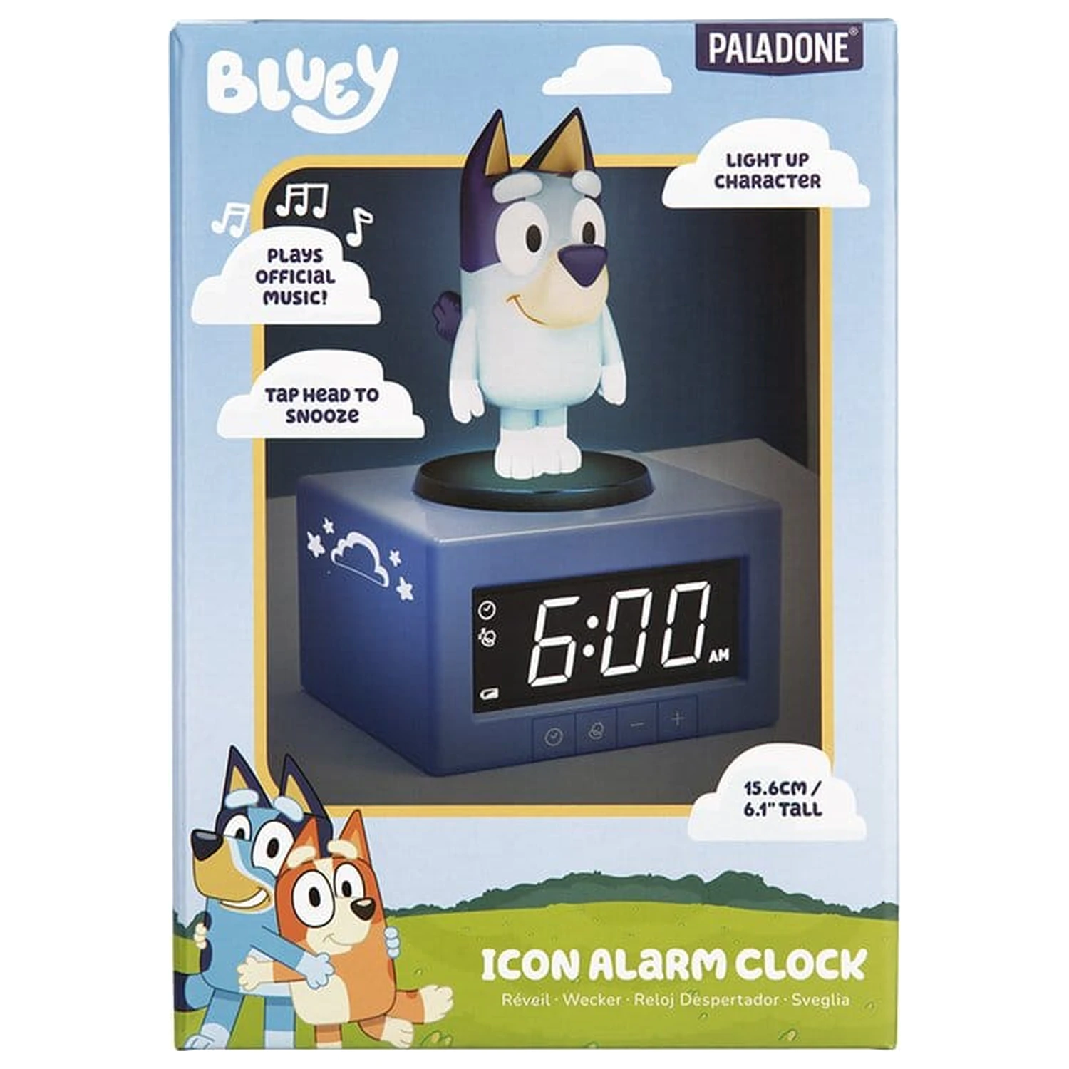 Bluey Icon Alarm Clock product photo