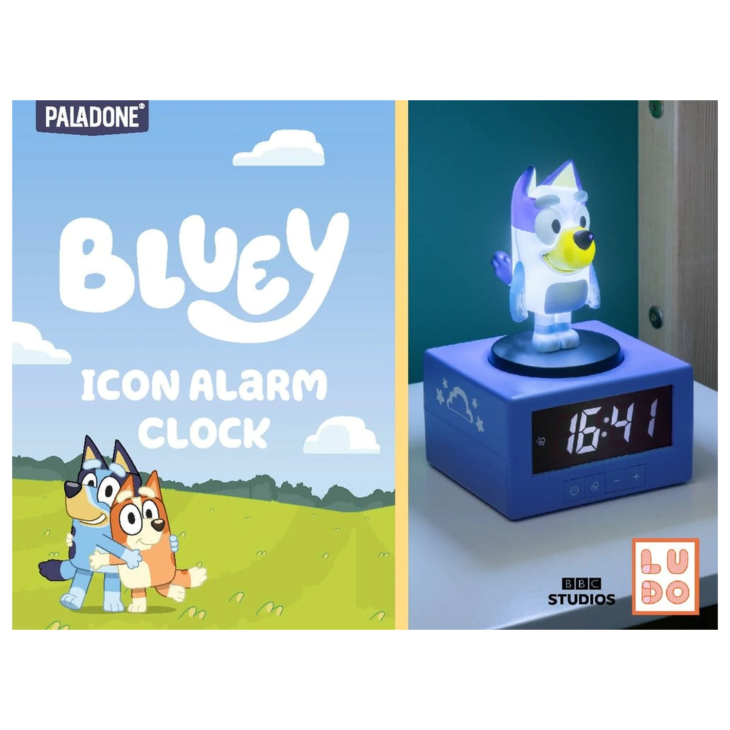 Bluey Icon Alarm Clock product photo