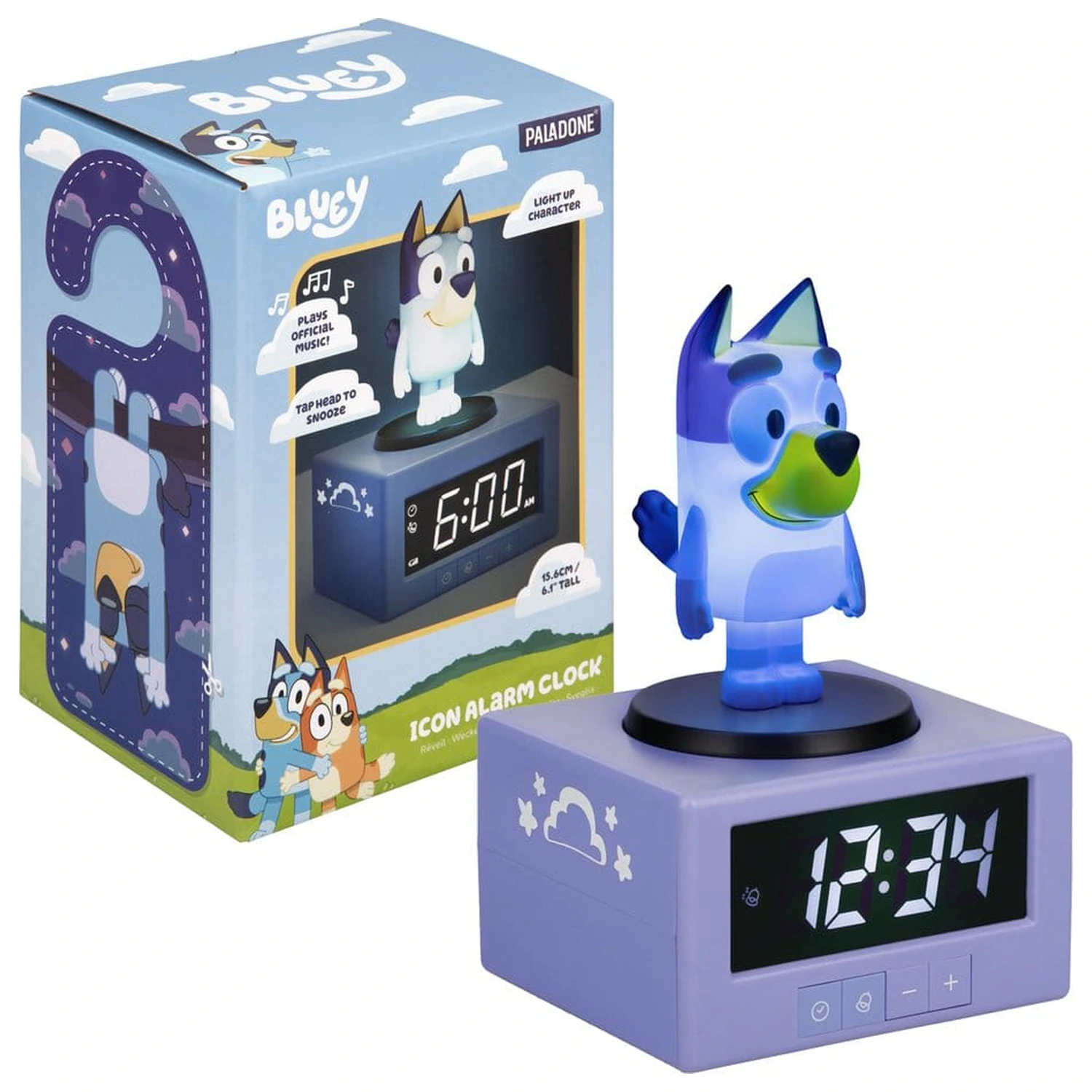 Bluey Icon Alarm Clock product photo