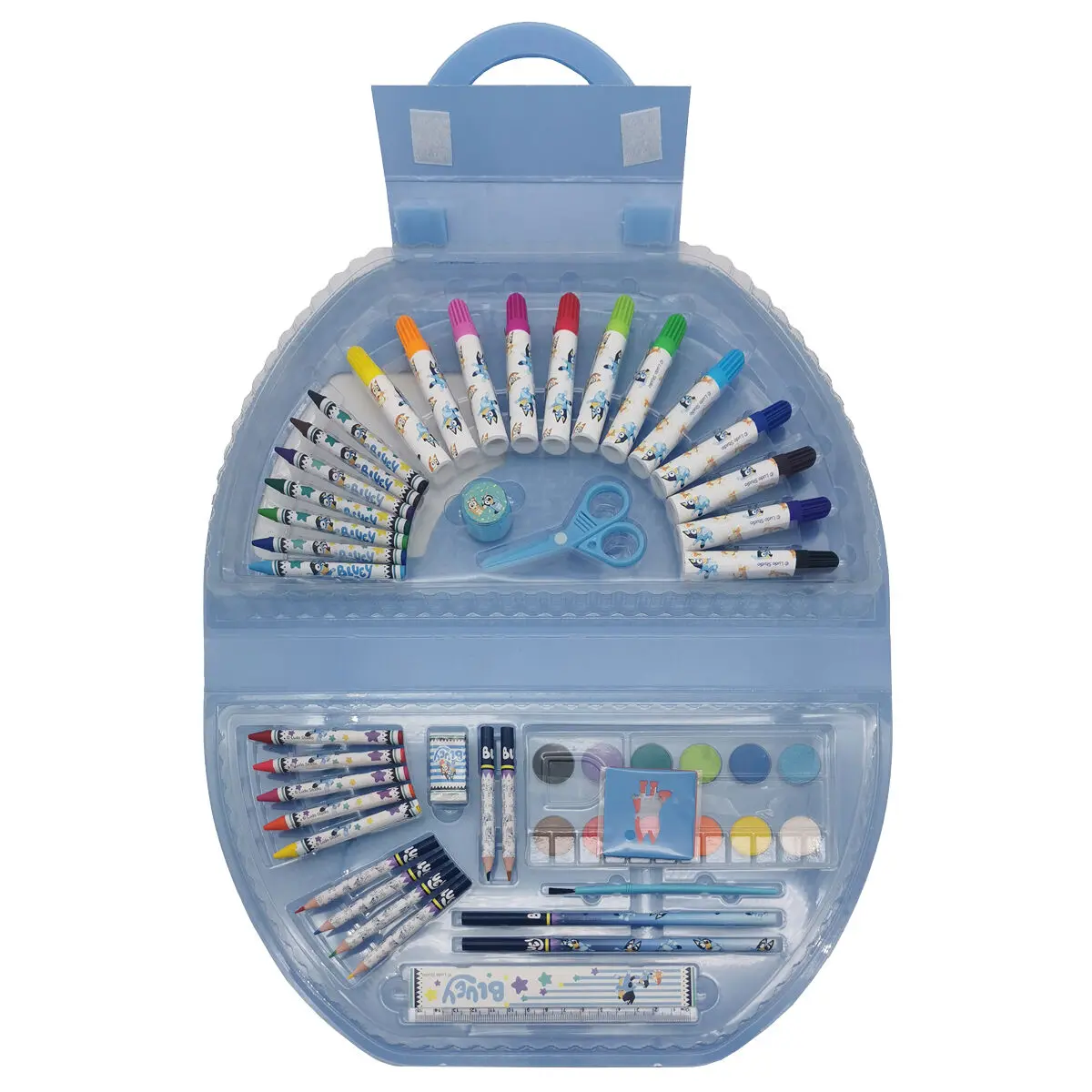 Bluey activity briefcase 52pcs product photo