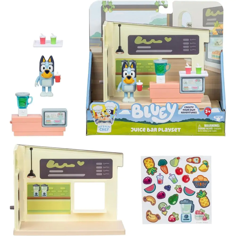 Bluey Juice Shop Mini playset product photo