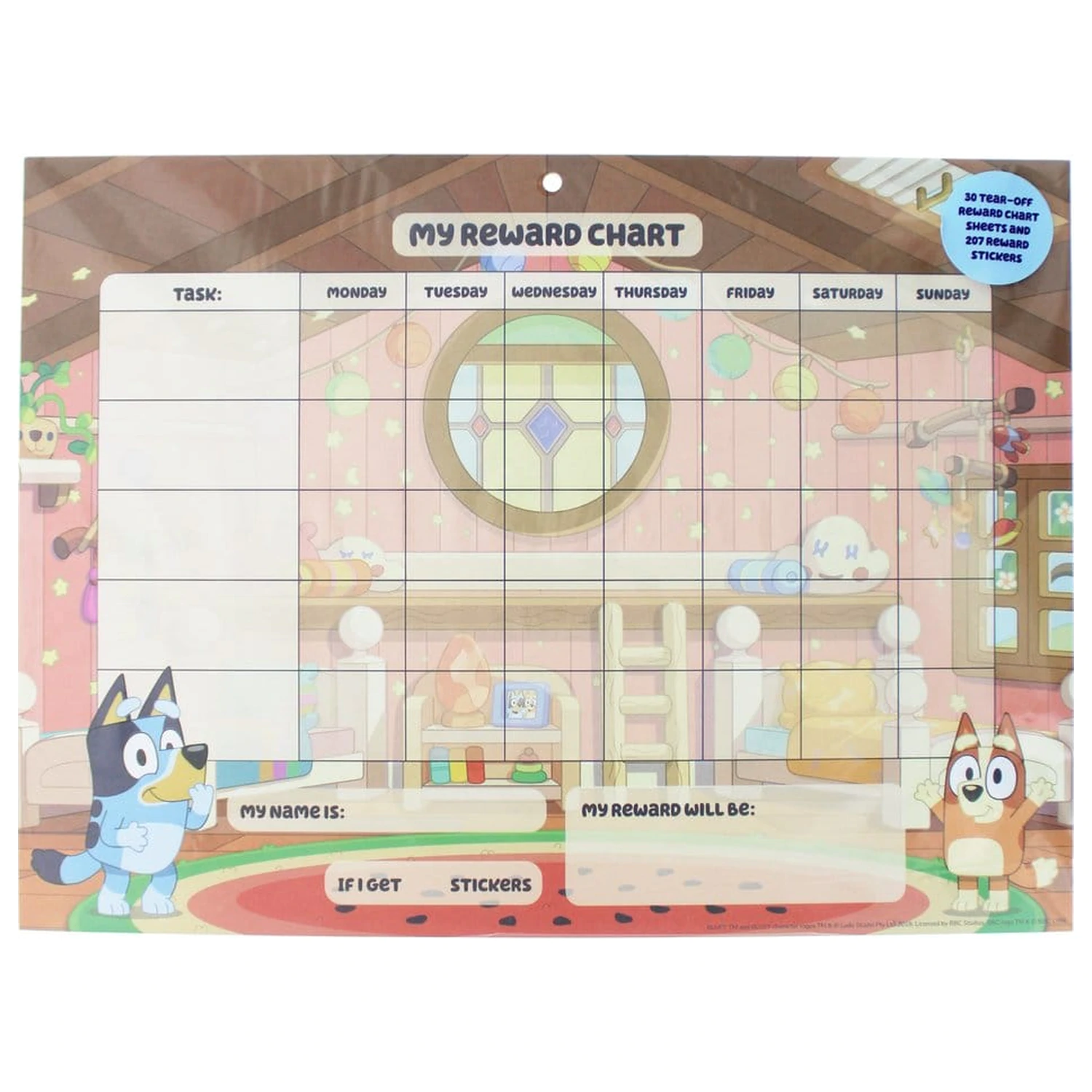 Bluey Reward Chart Set product photo