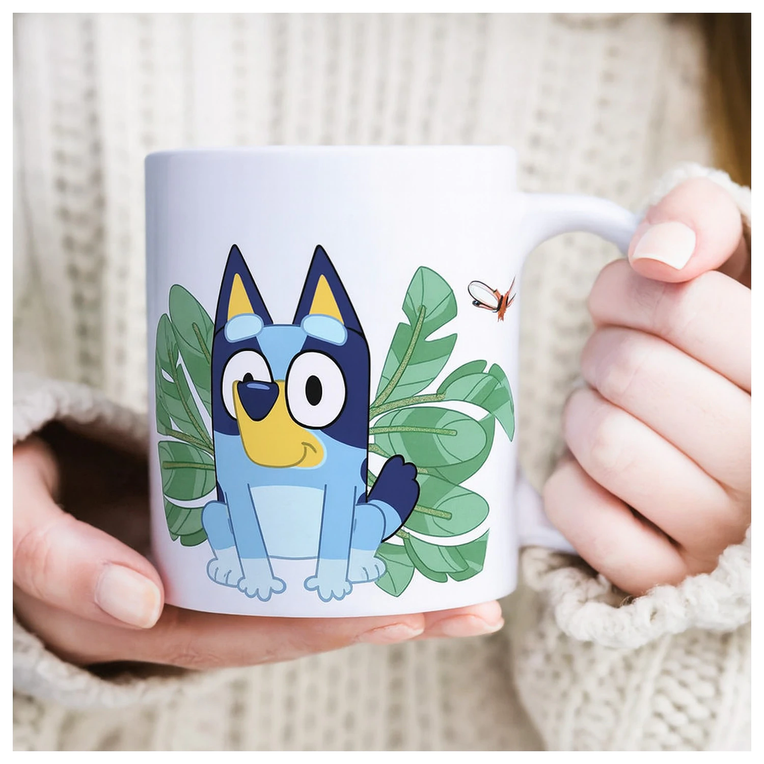 Bluey Leaves mug product photo