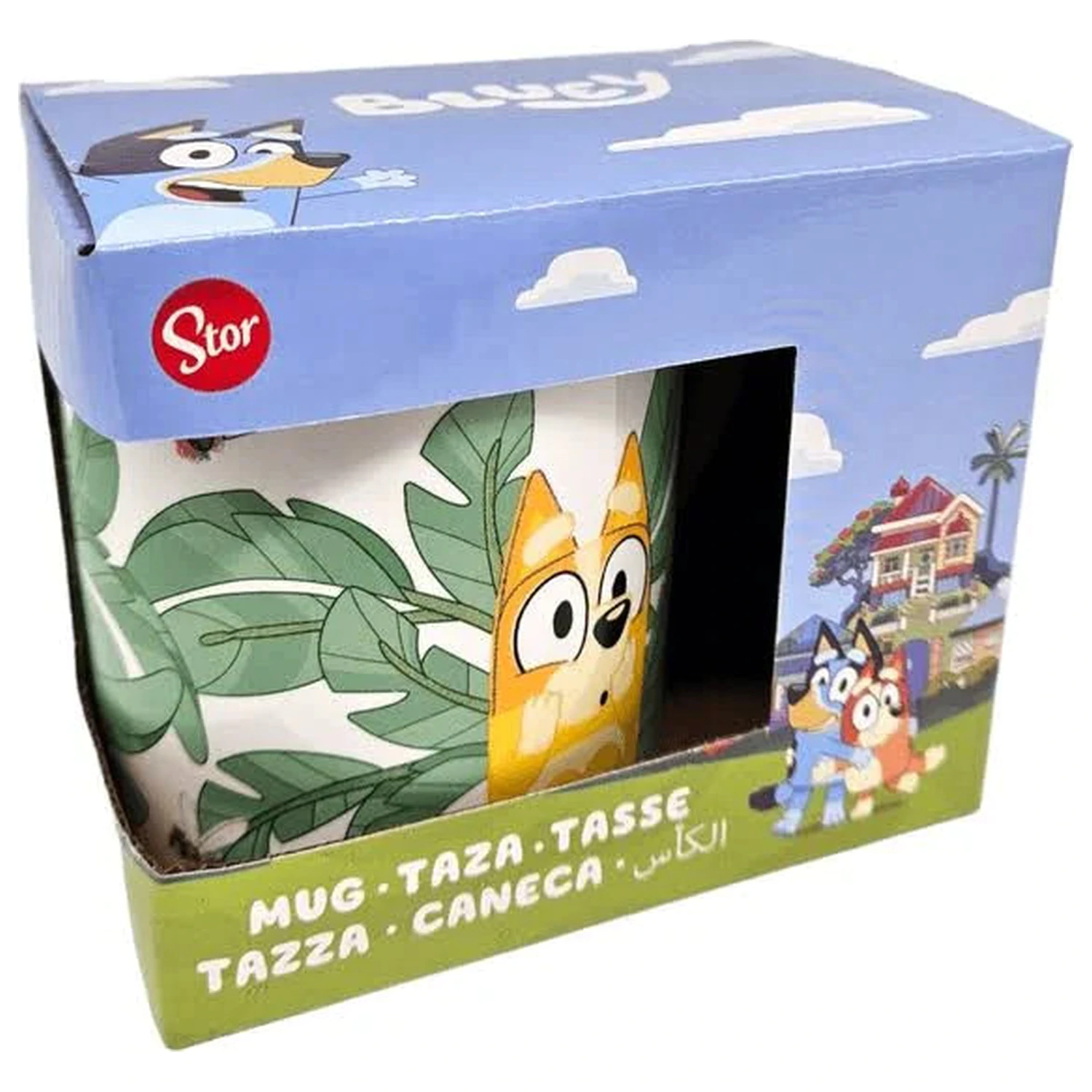 Bluey Leaves mug product photo