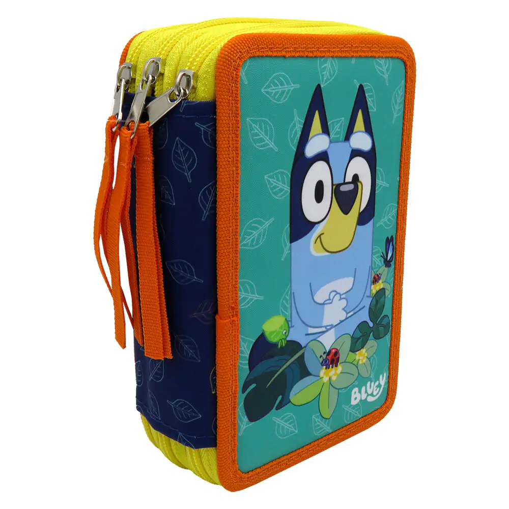 Bluey Leaves triple pencil case termékfotó