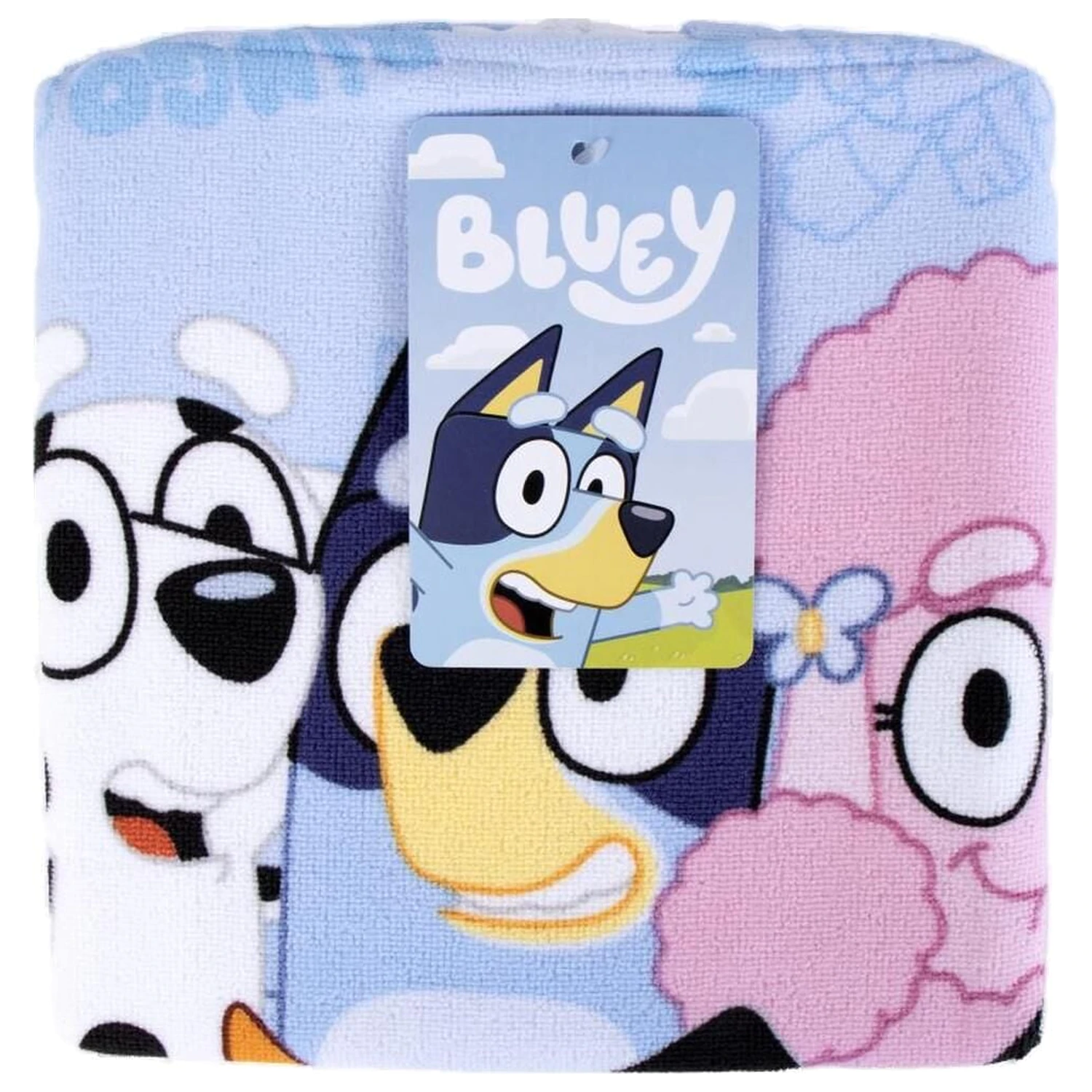 Bluey microfiber poncho towel product photo